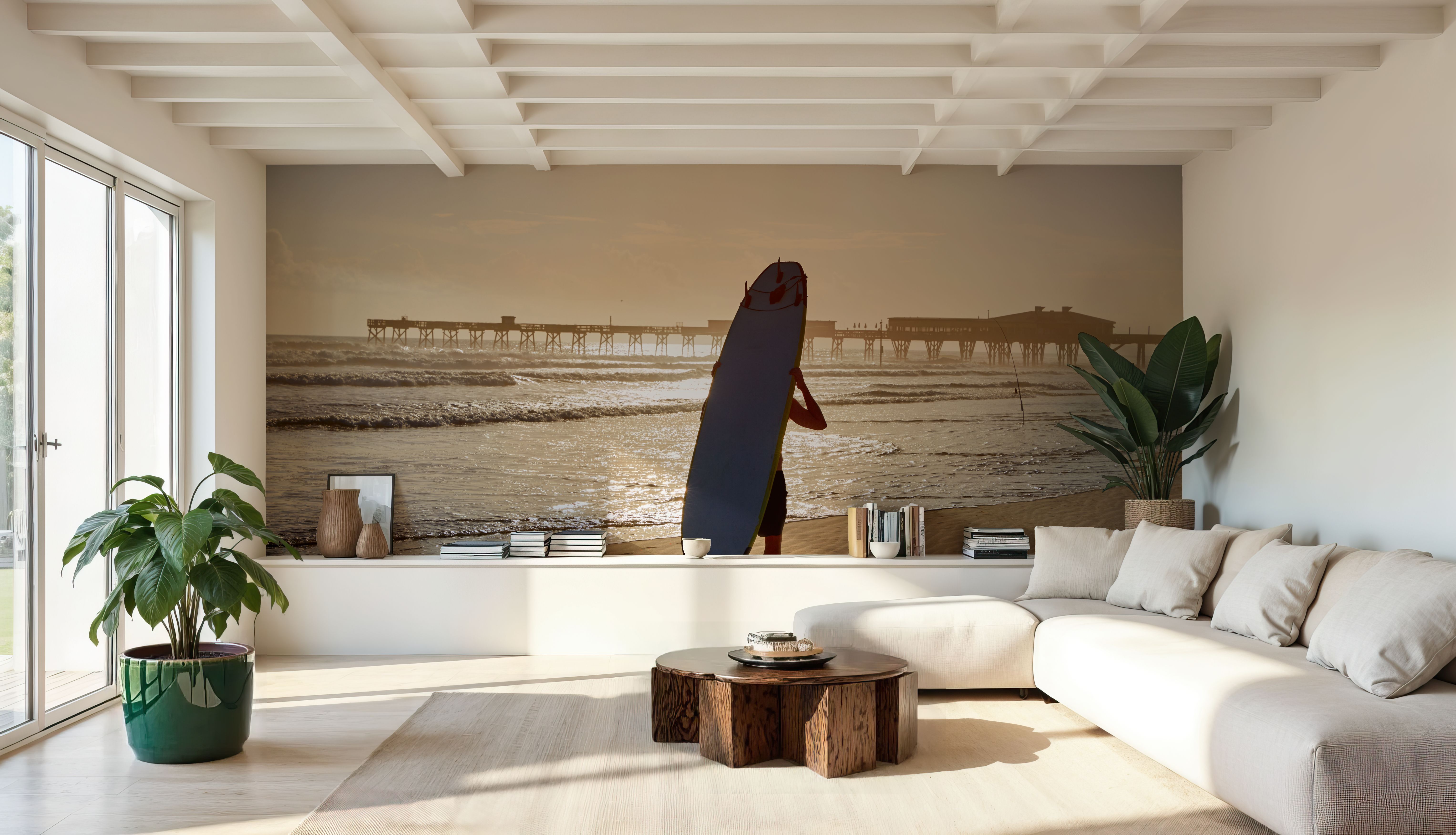 Daytona Beach Surf, Papier peint