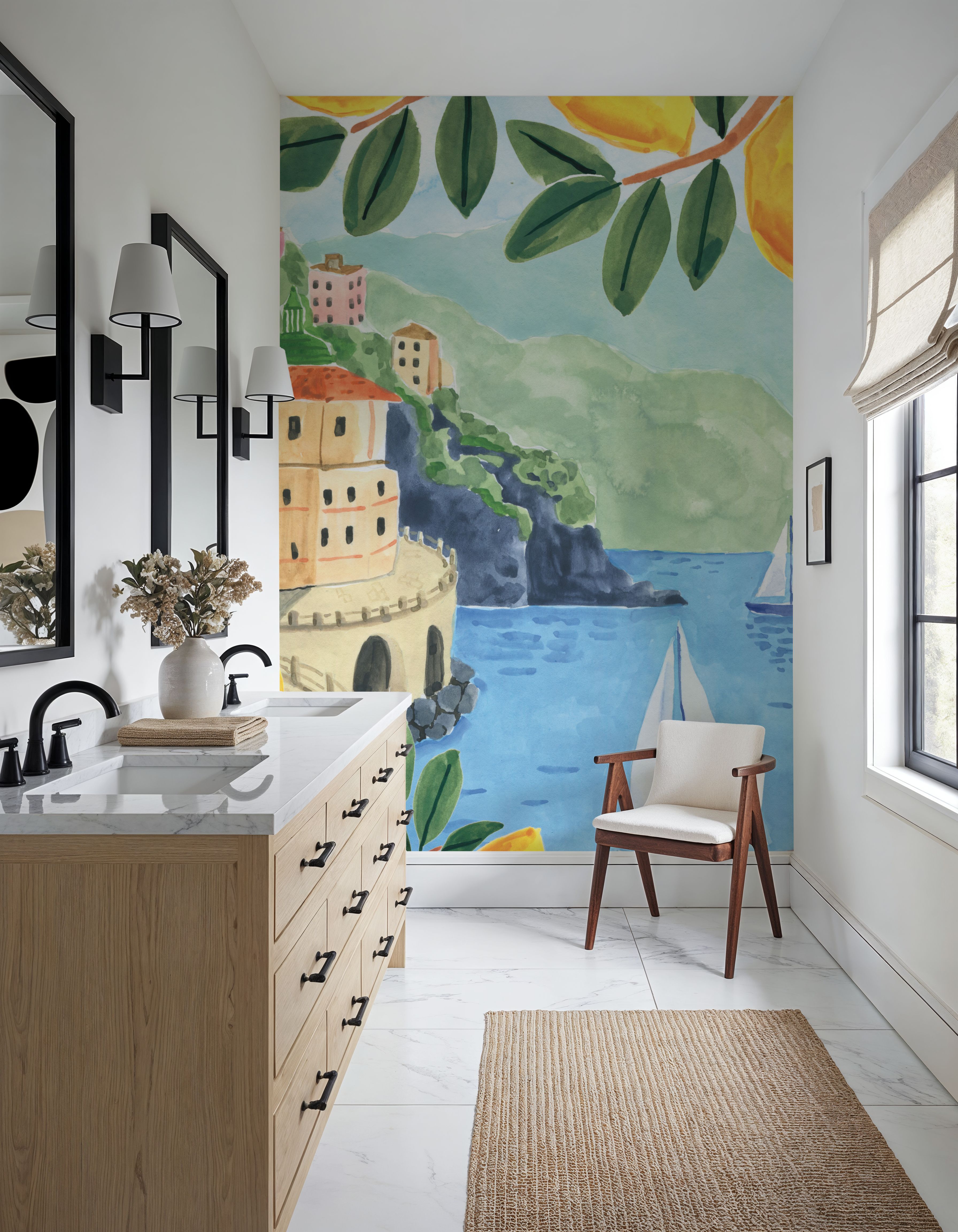 Mediterranean View II Panel