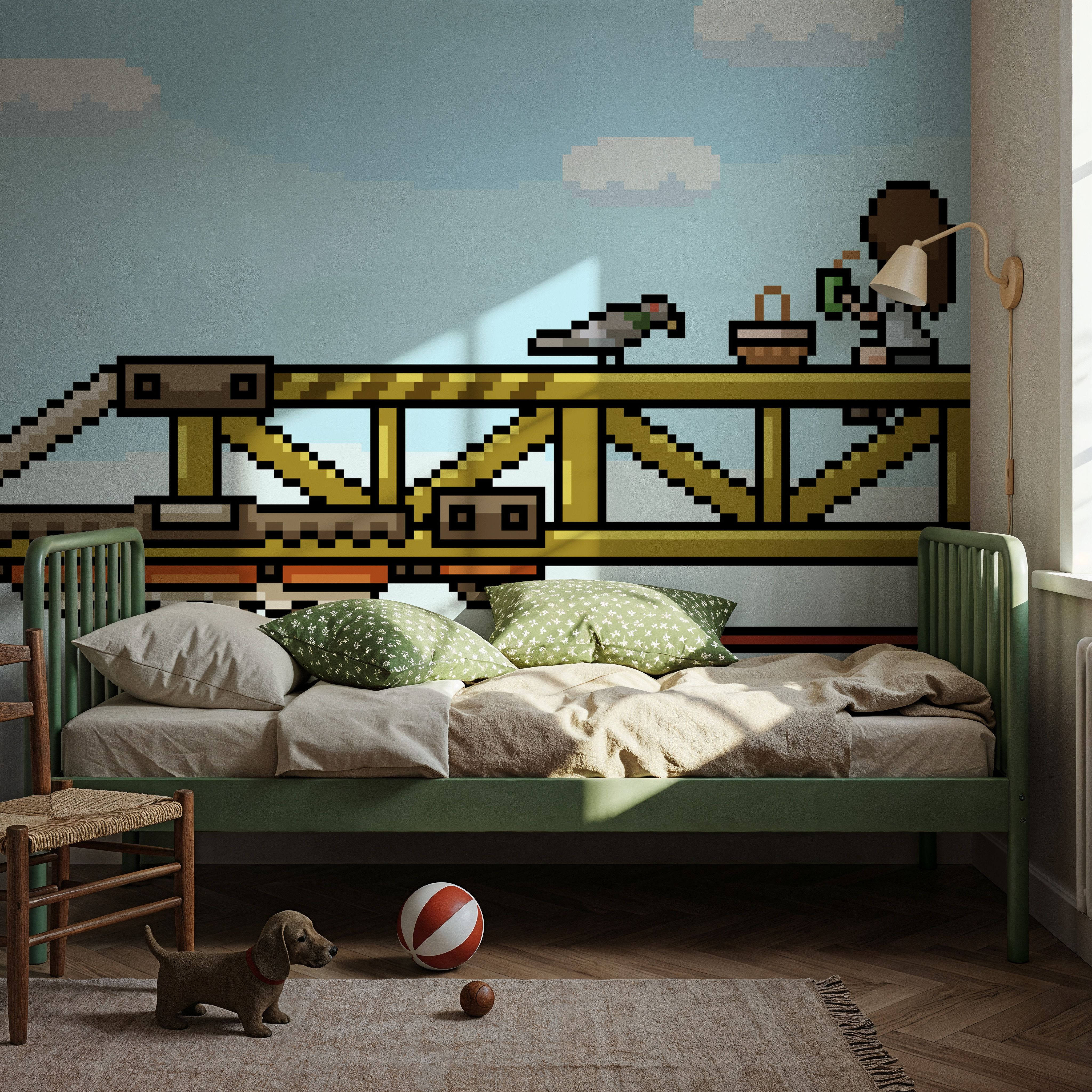 Pixel Crane