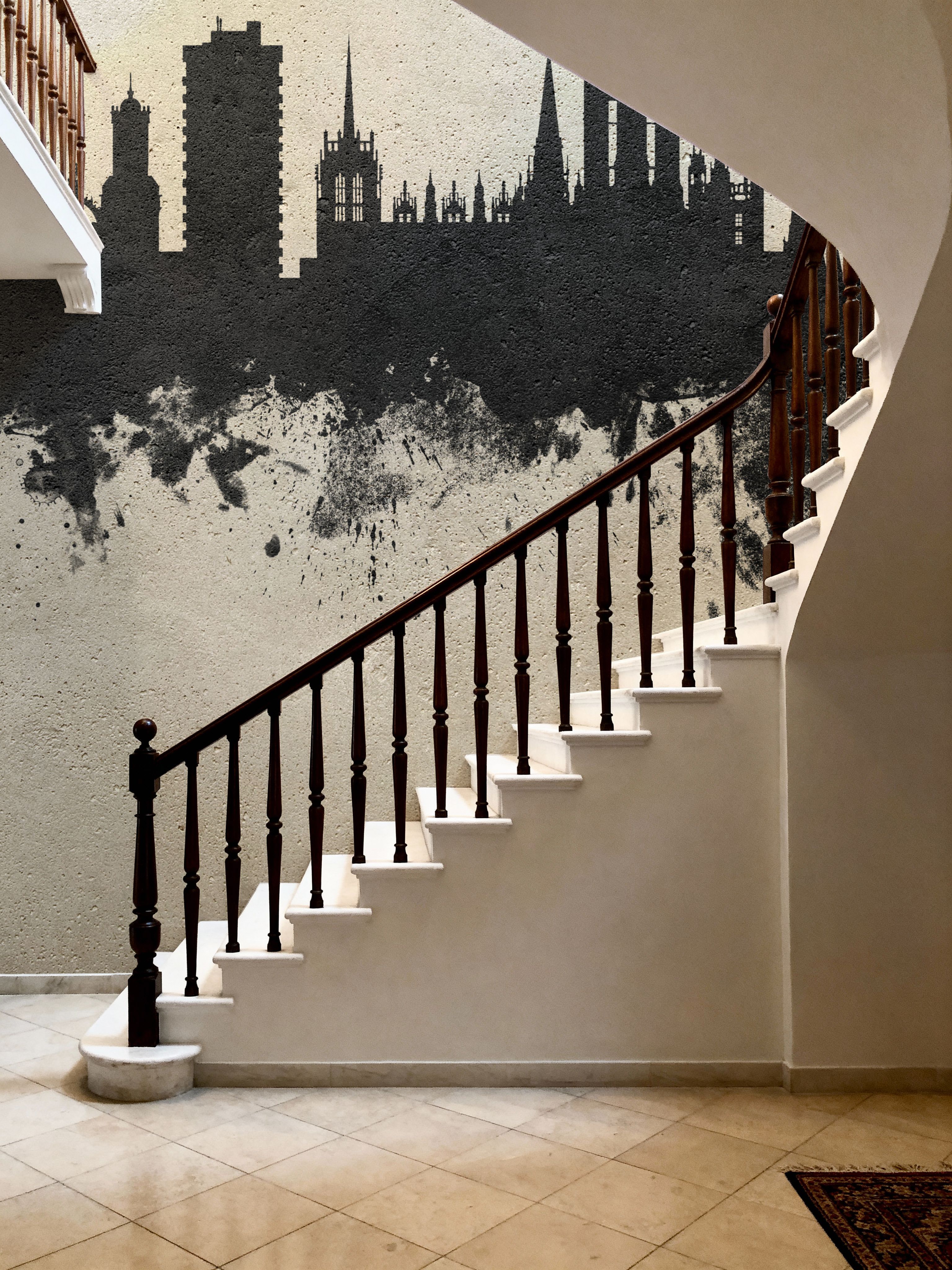 Aberdeen Scotland Skyline Concrete