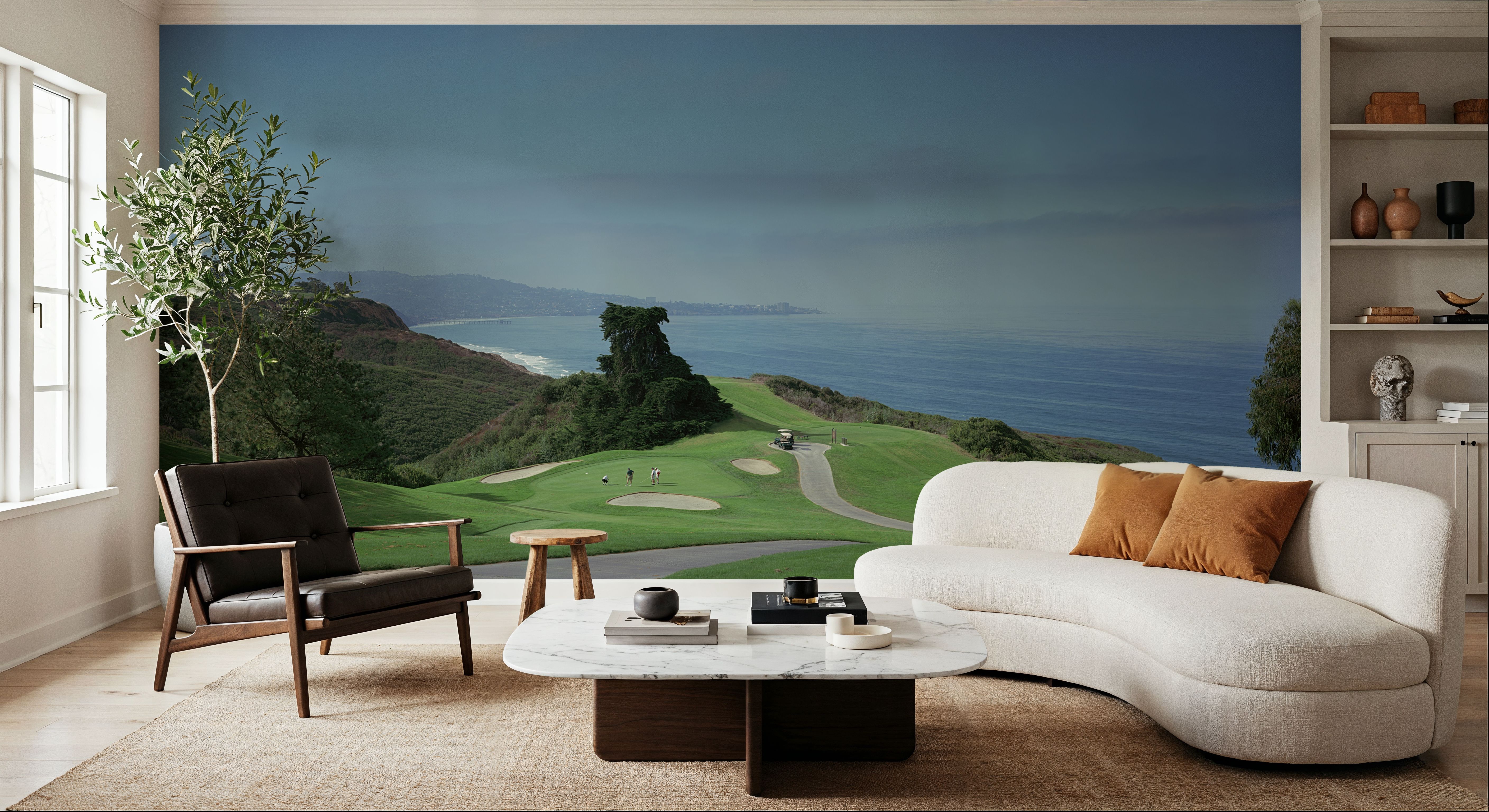 Coastal Golf Paradise, Papier peint