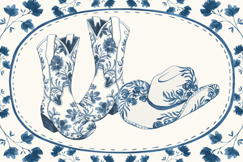 Chinoiserie Cowgirl V