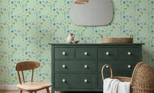 Flutterby Flowers Mint