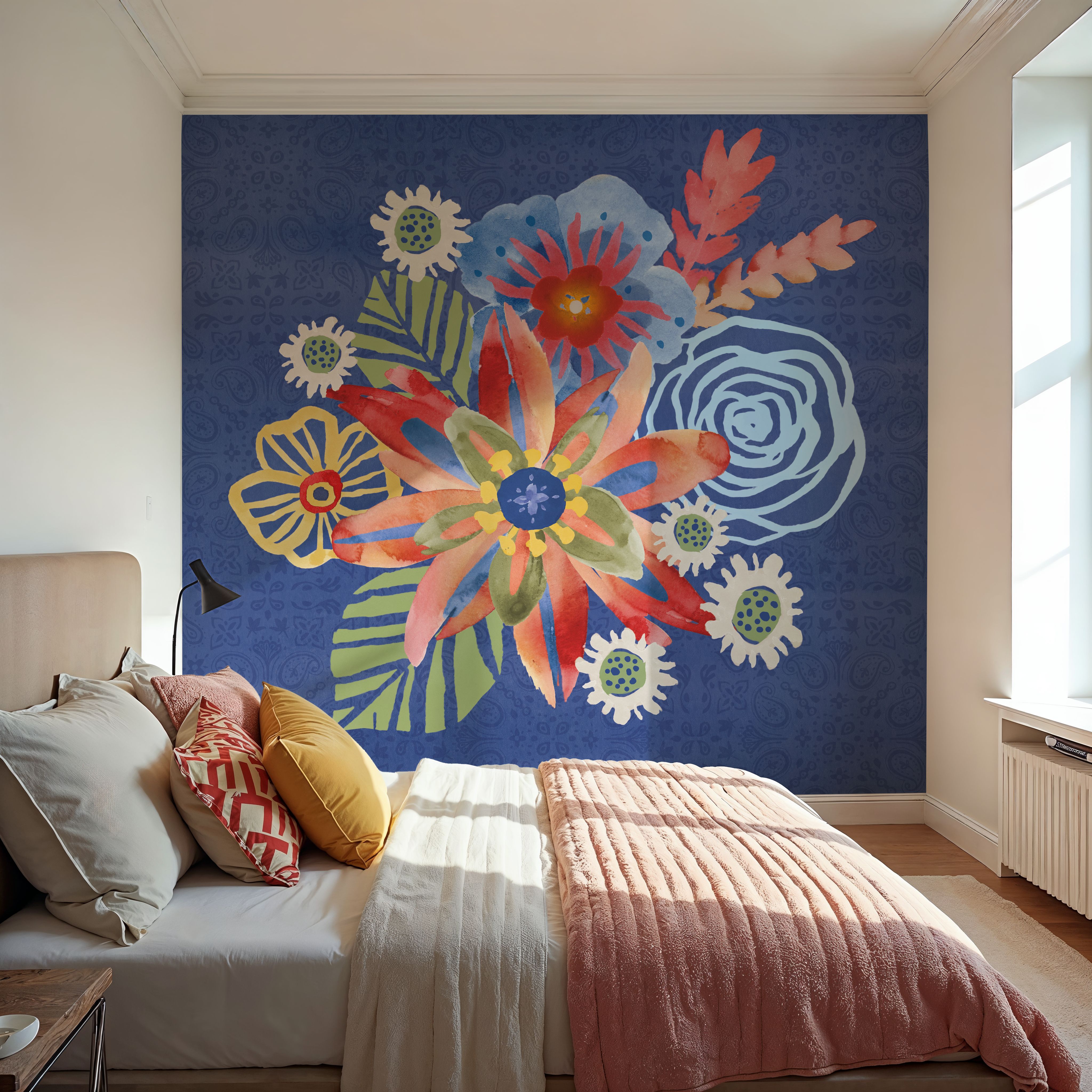 Wall Mural - Festive Summer IV - Offices - Wallism US - Premium, Textured or Peel & Stick