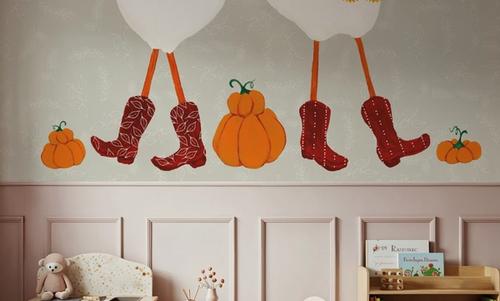 Ducks in the Pumpkin Patch VII