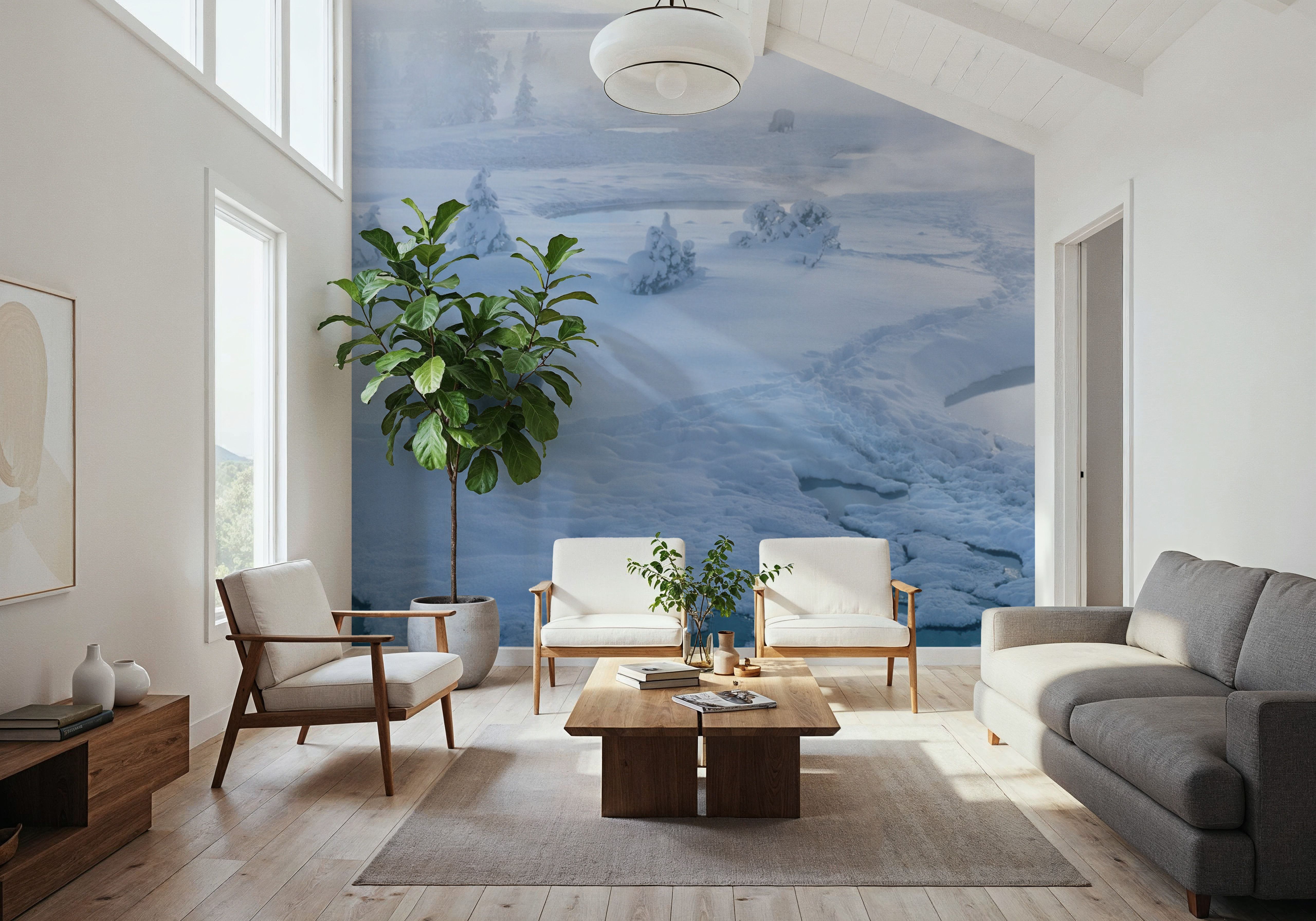 Yellowstone Bison, Wallpaper