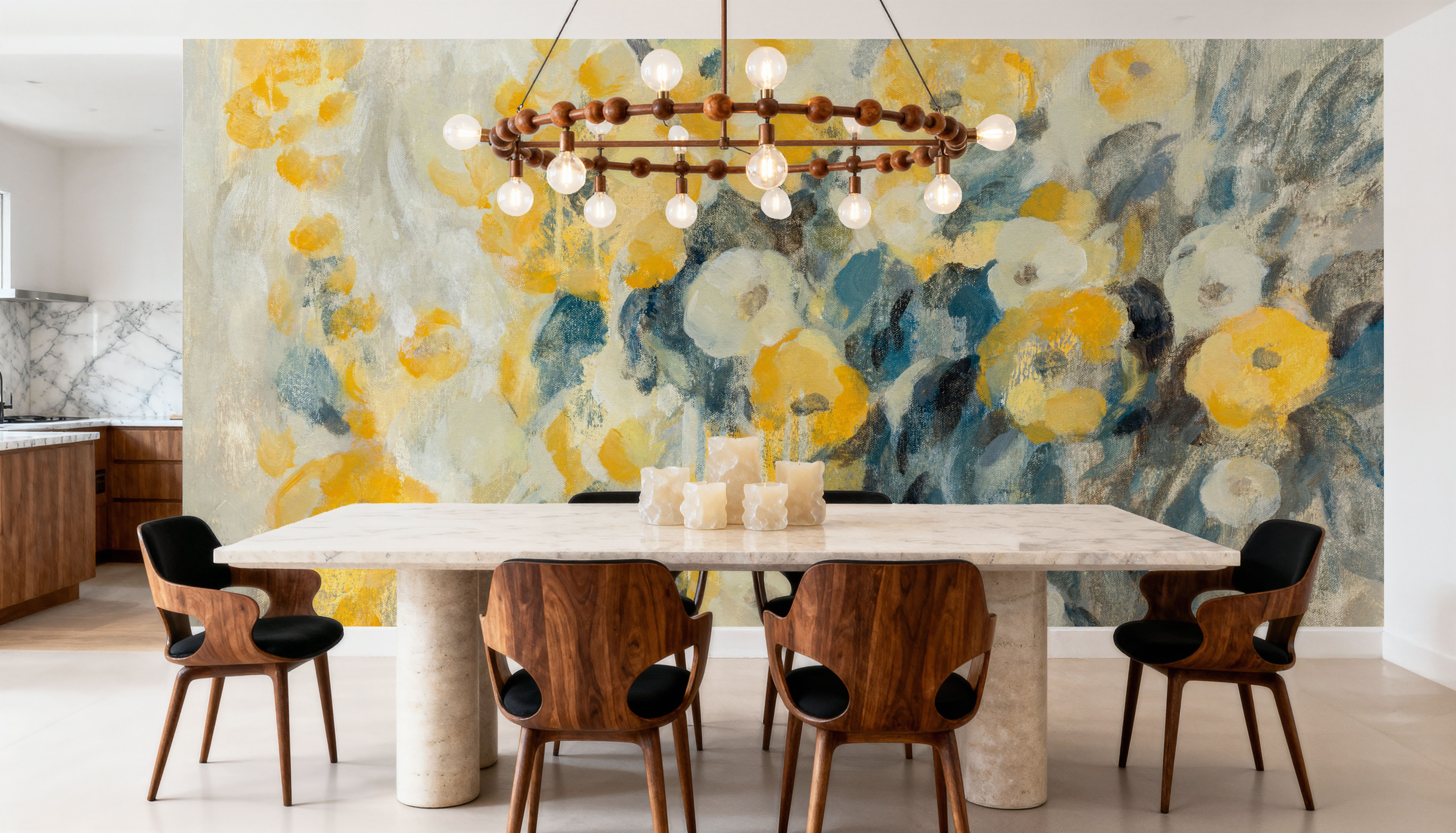 Flowers on a Rainy Day