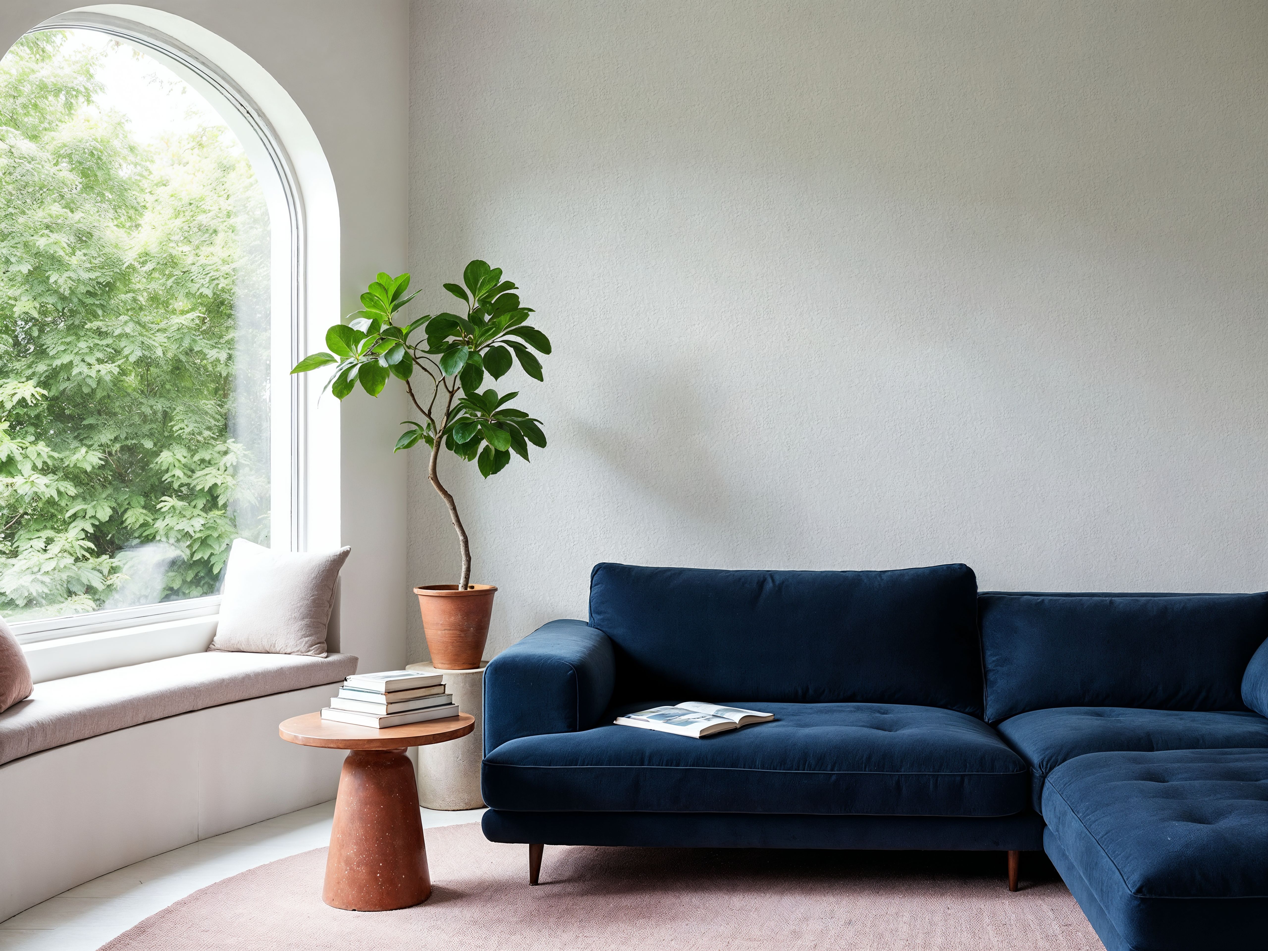 Faux Sand Stucco Finish, Chalk White