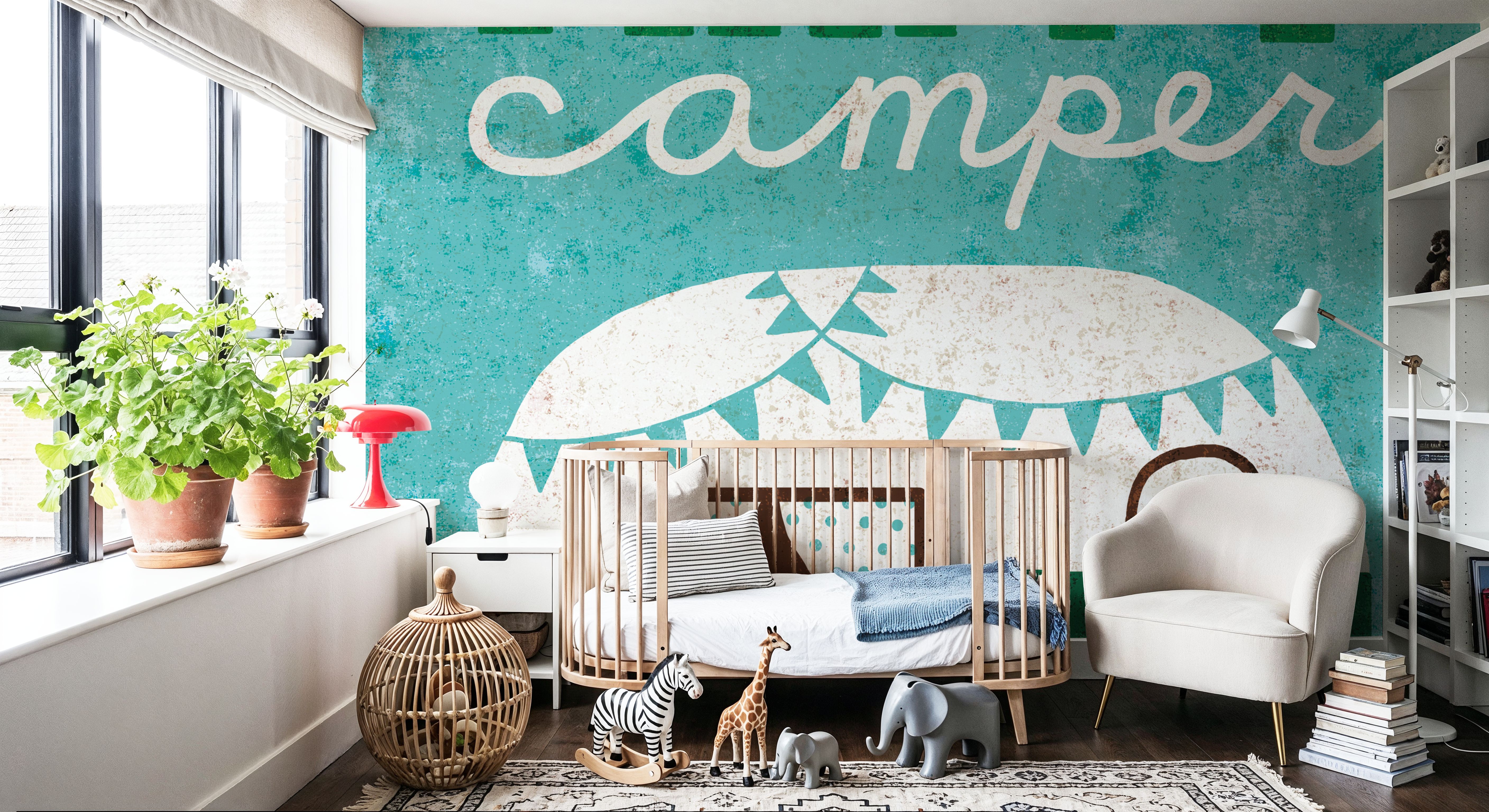 Happy Camper, Wallpaper