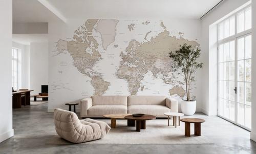 World Map Cities - Louie