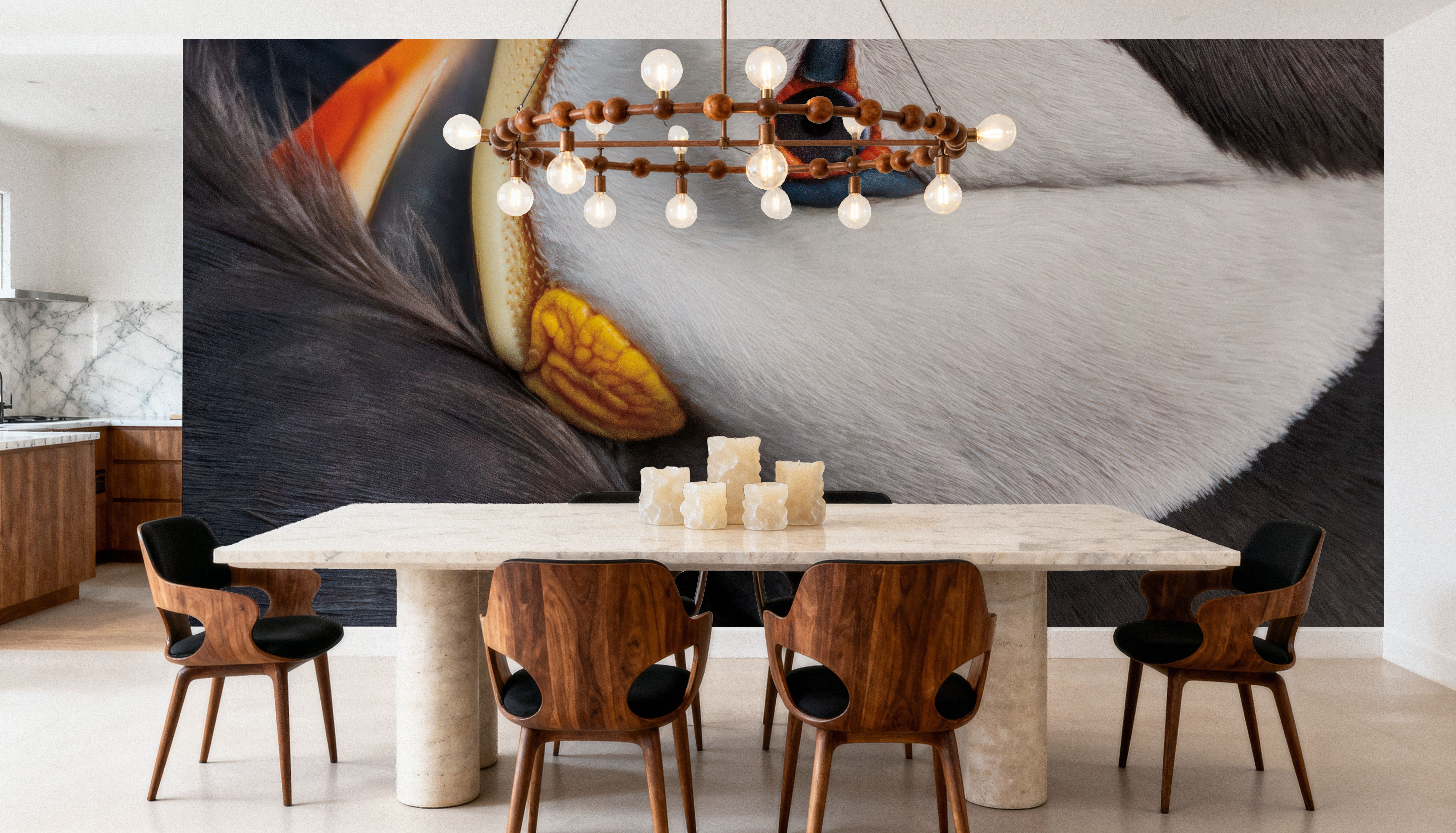 Atlantic Puffin Tucked