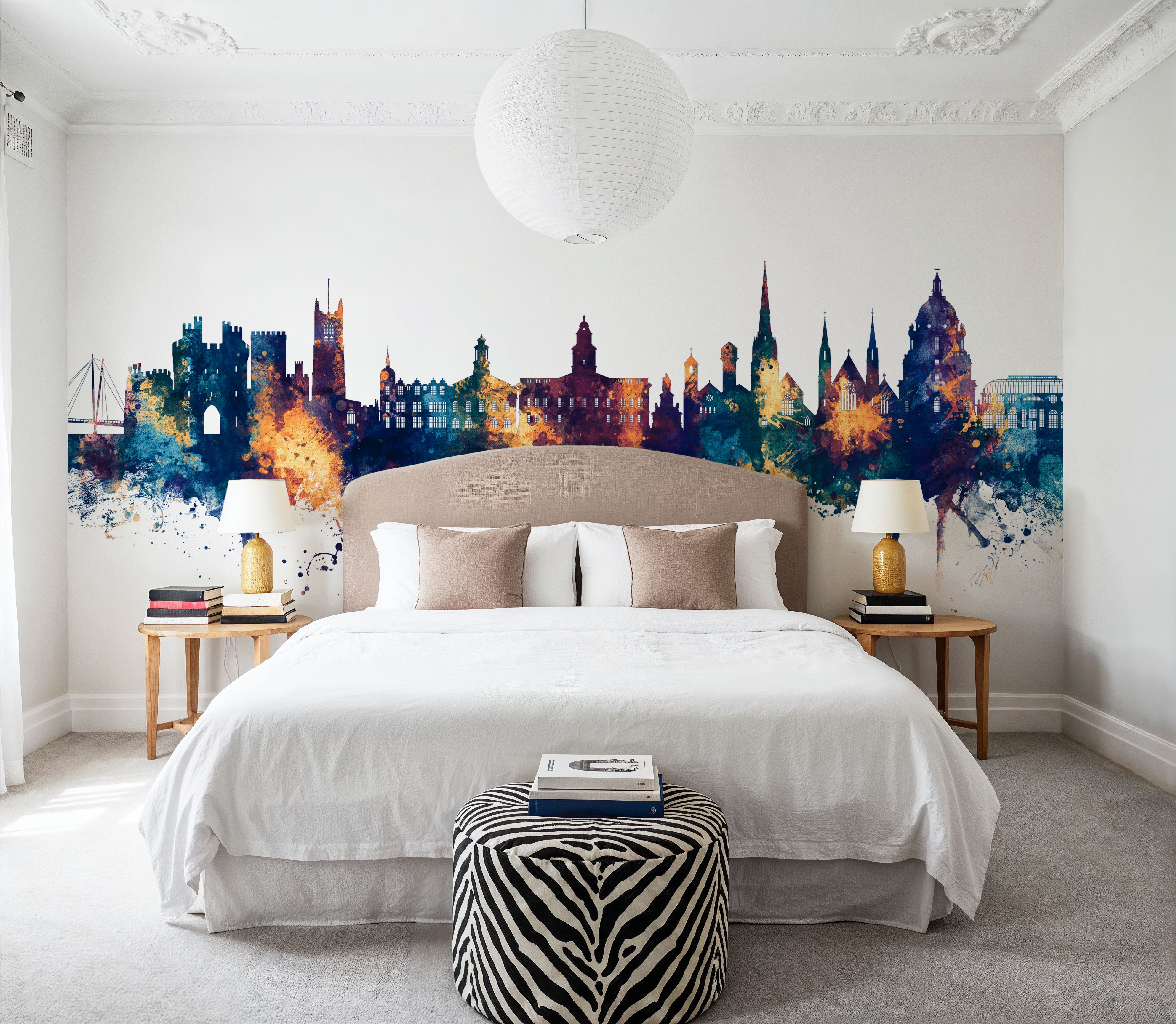 Lancaster England Skyline Blue & Bronze