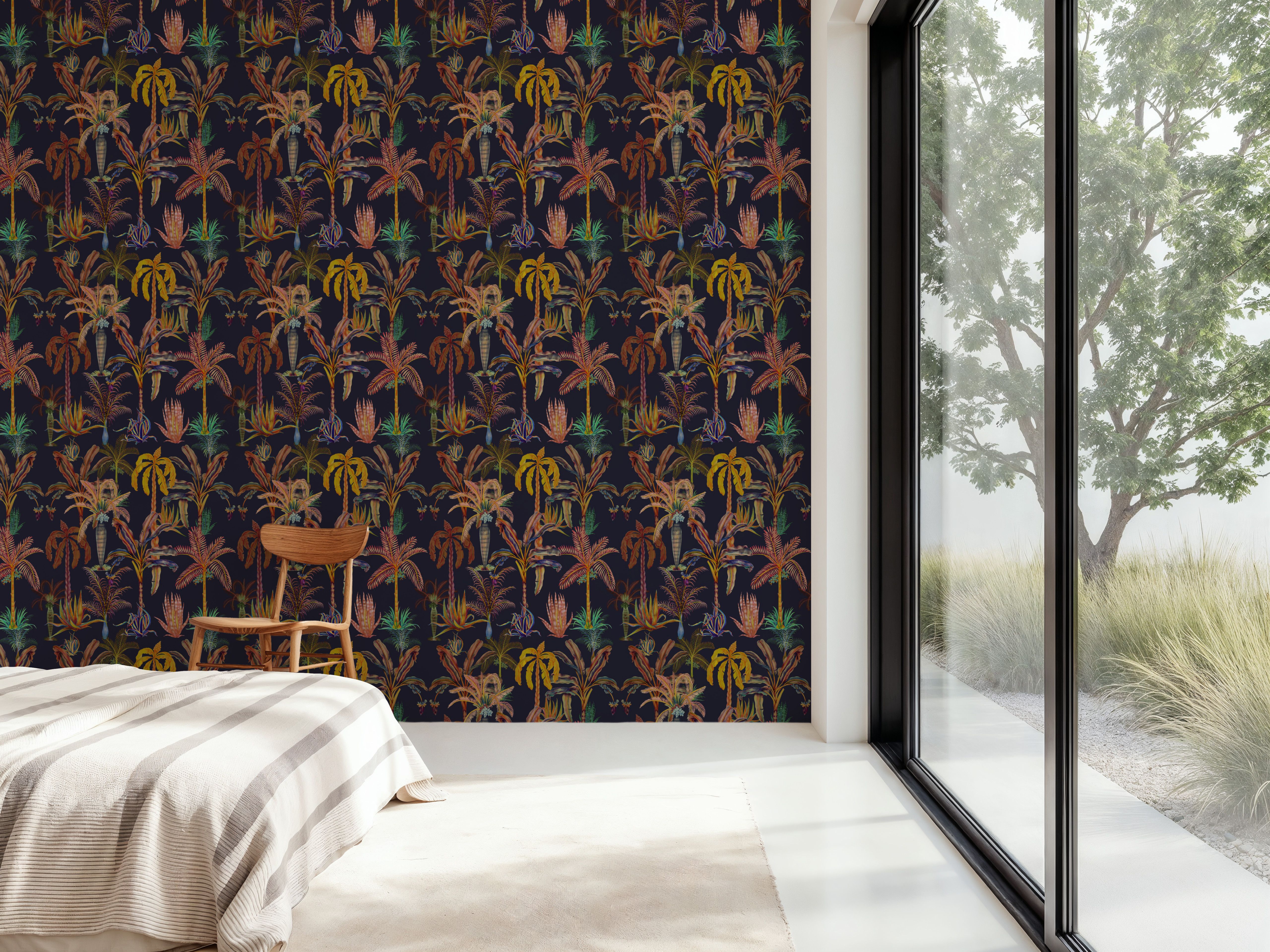 Statement Palms Petite, Midnight