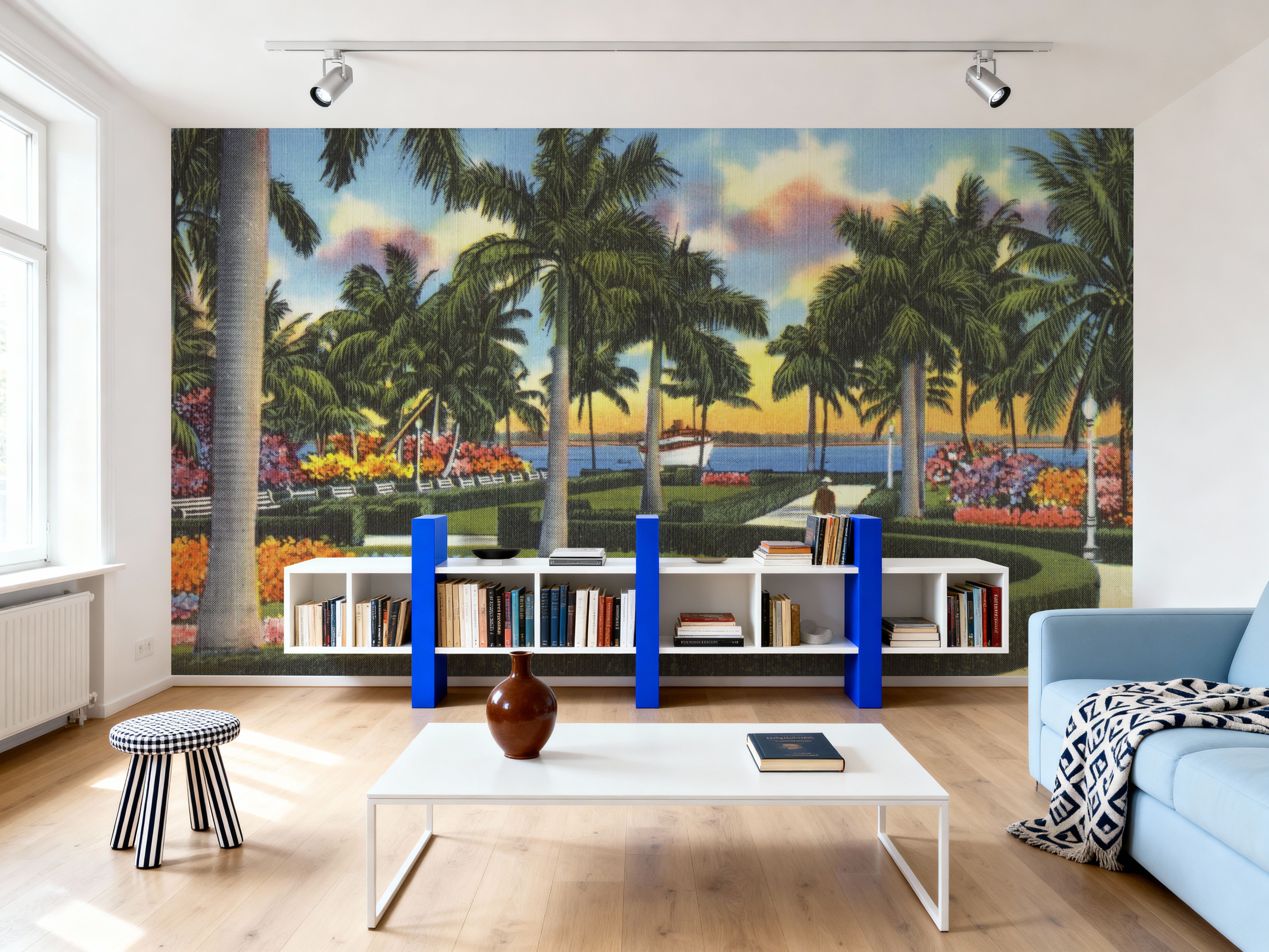 Florida Park - Screenprint Postcard