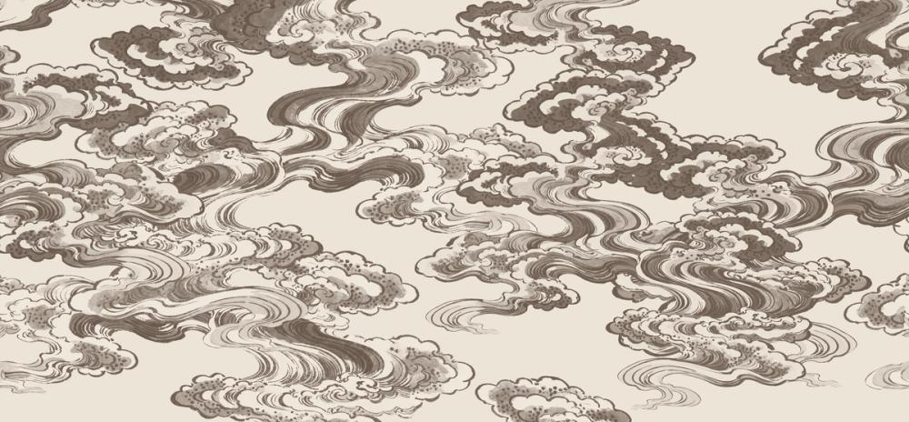Ukiyo-e Clouds, Mauve