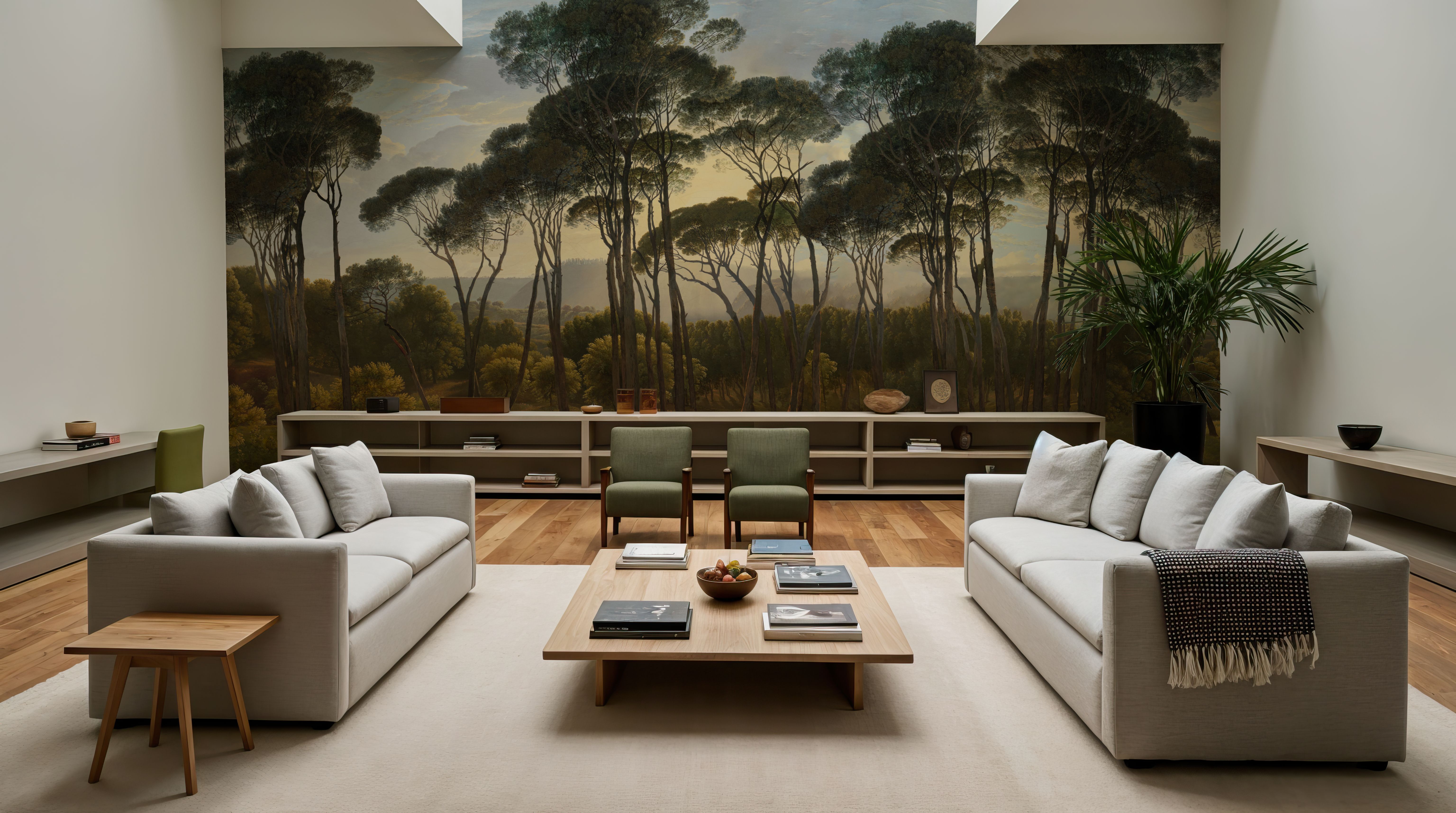 Mediterranean Pine Landscape, Original