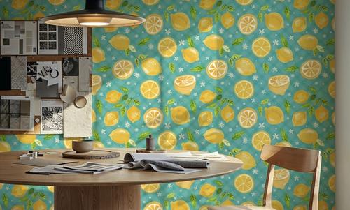 Mellow Lemons Blue