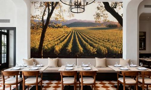 Far Niente Winery Beams