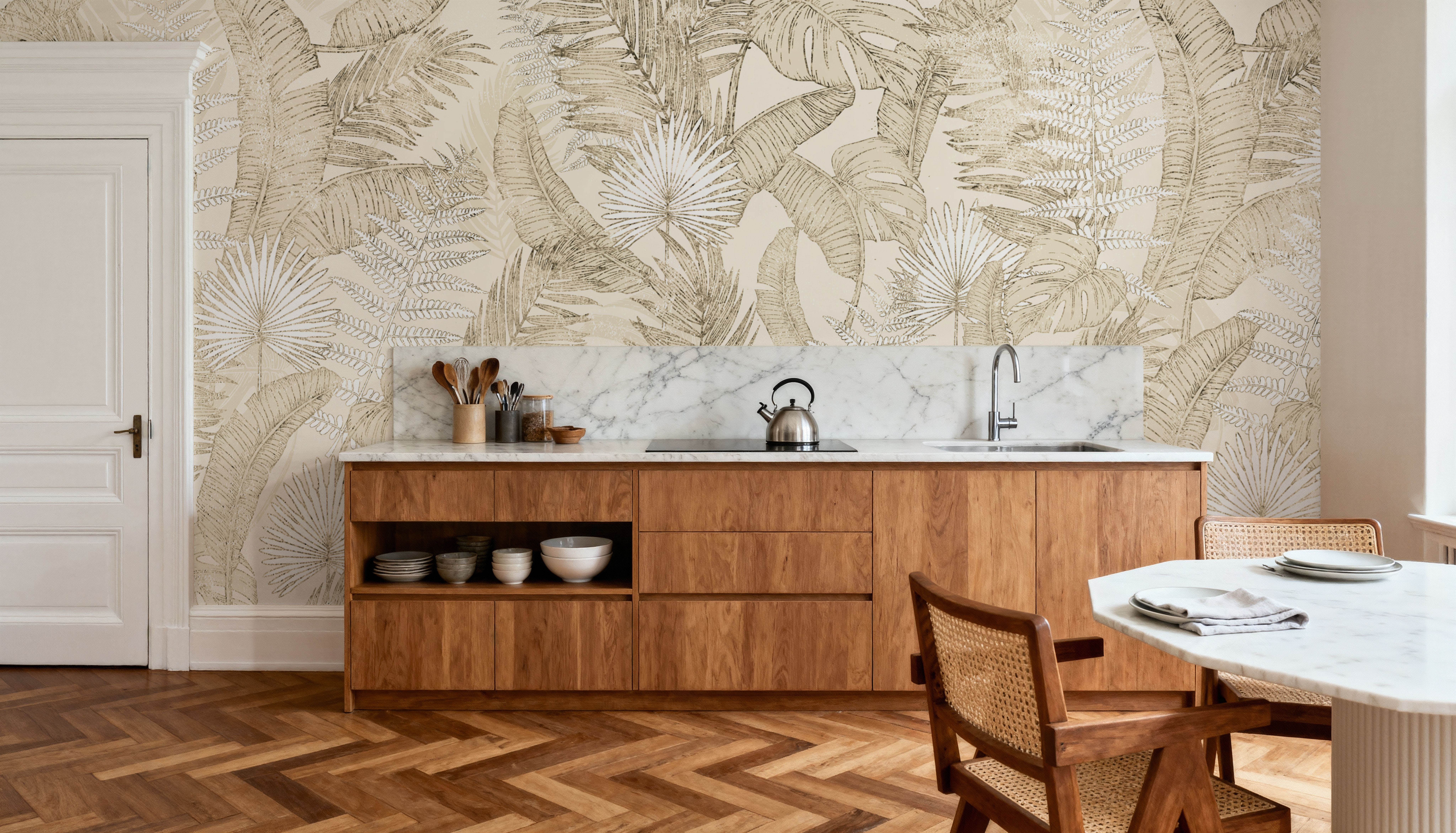 Ferns Beige