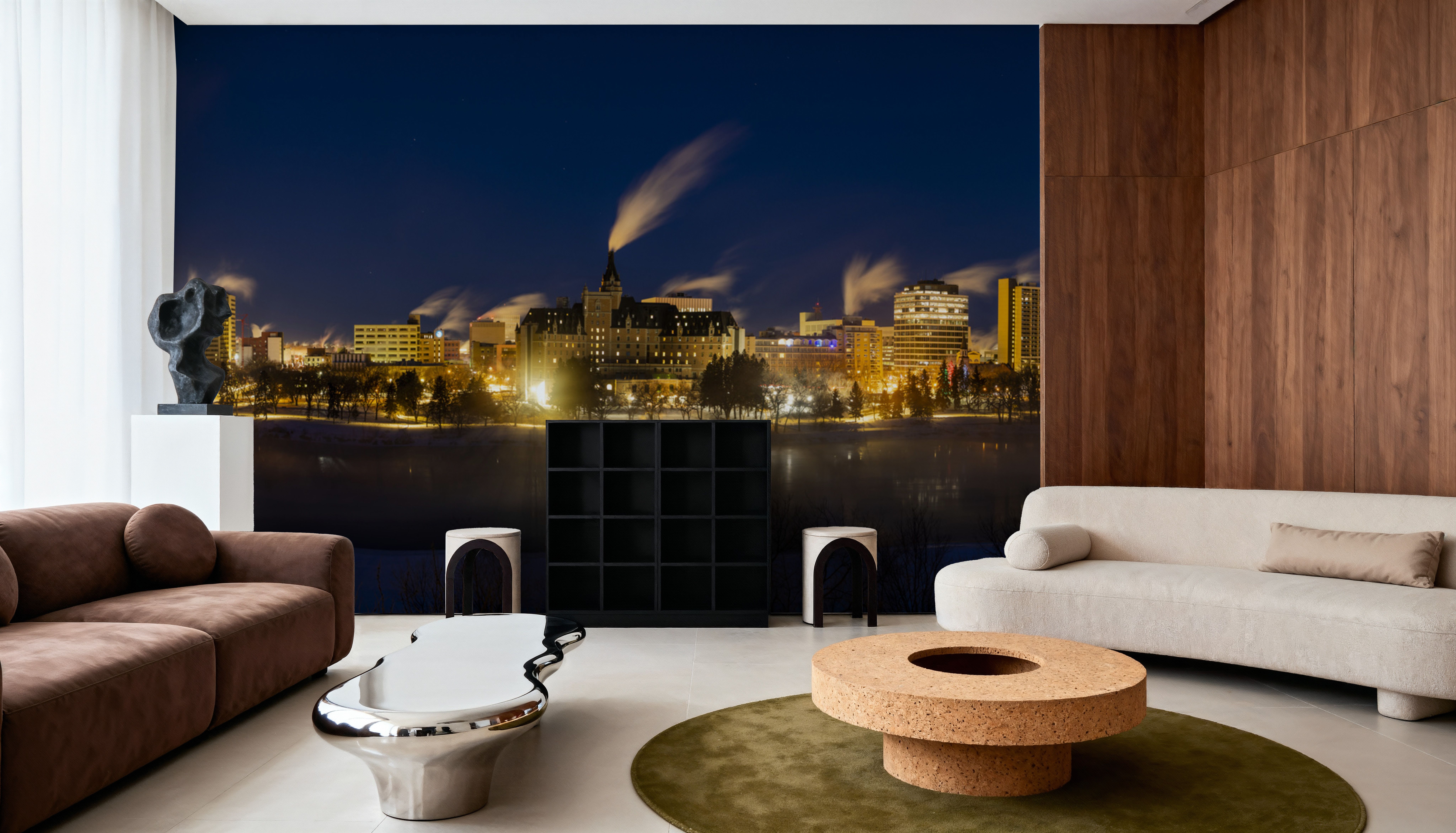 Saskatoon Skyline at Night