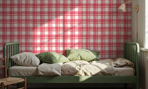Summer Plaid Red