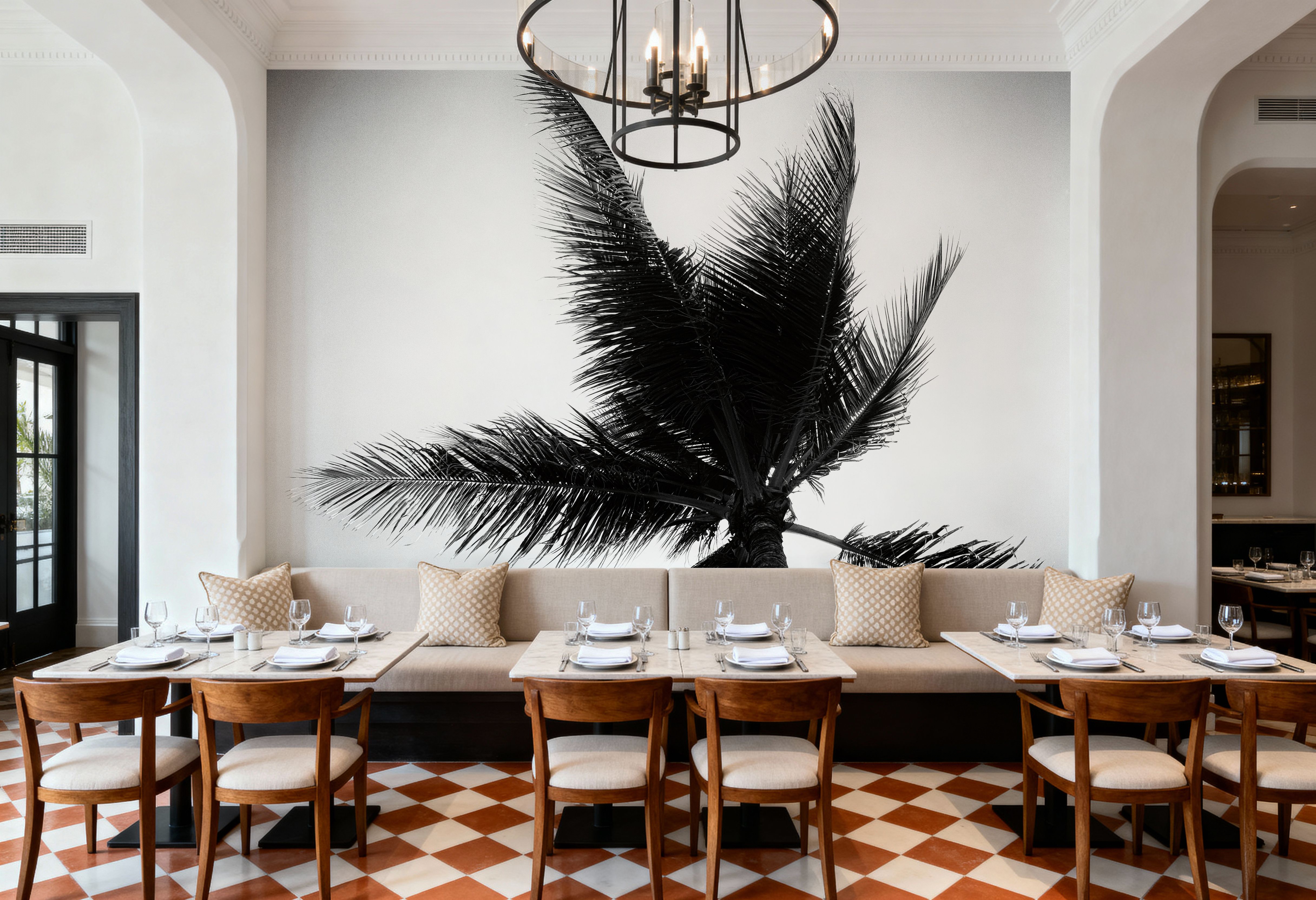 Palm Tree Looking Up IV, Carte da parati