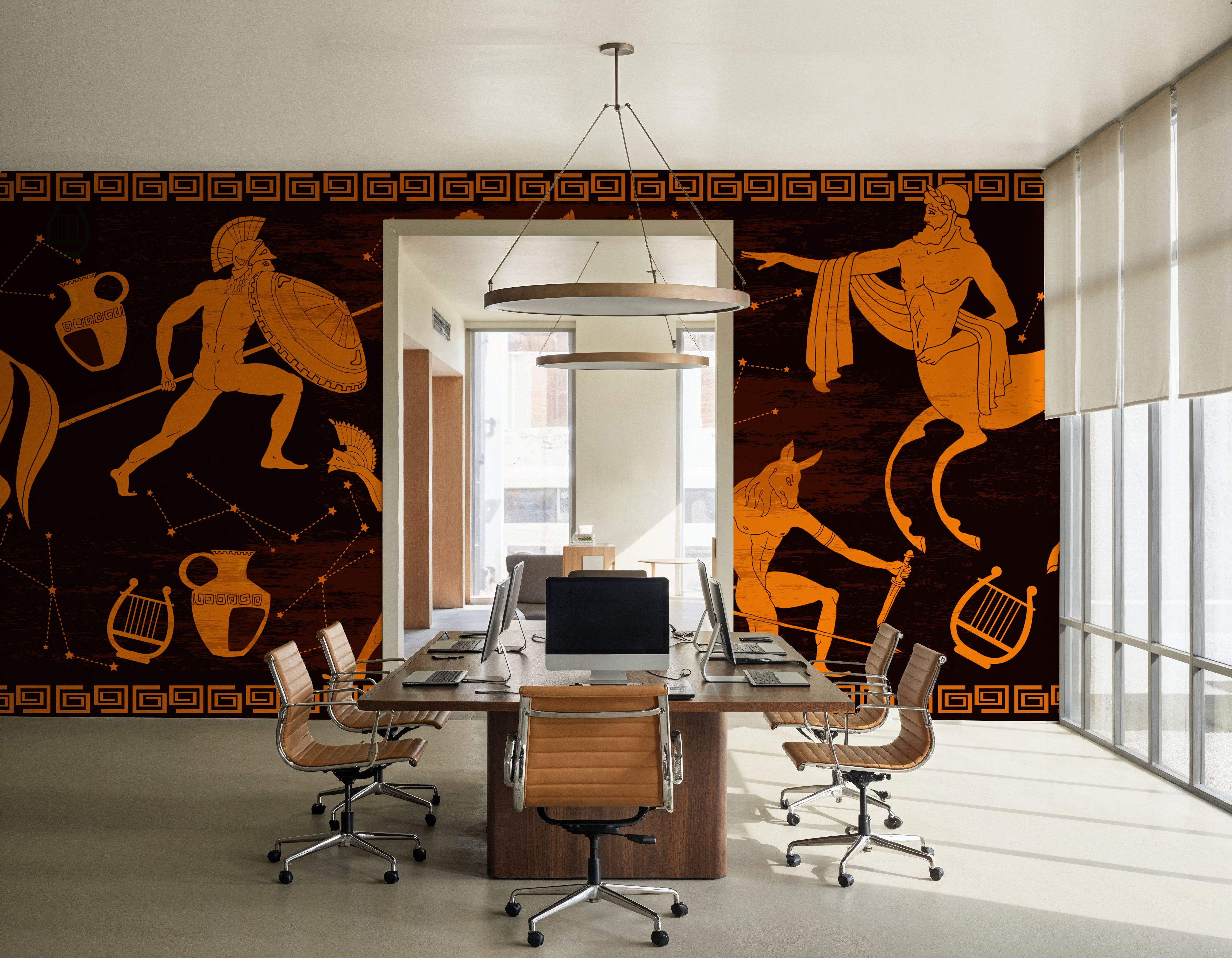 Ancient Greek Mythology Scene