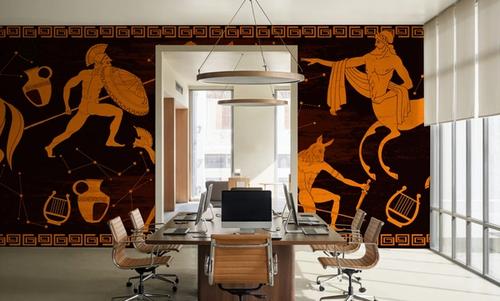 Ancient Greek Mythology Scene