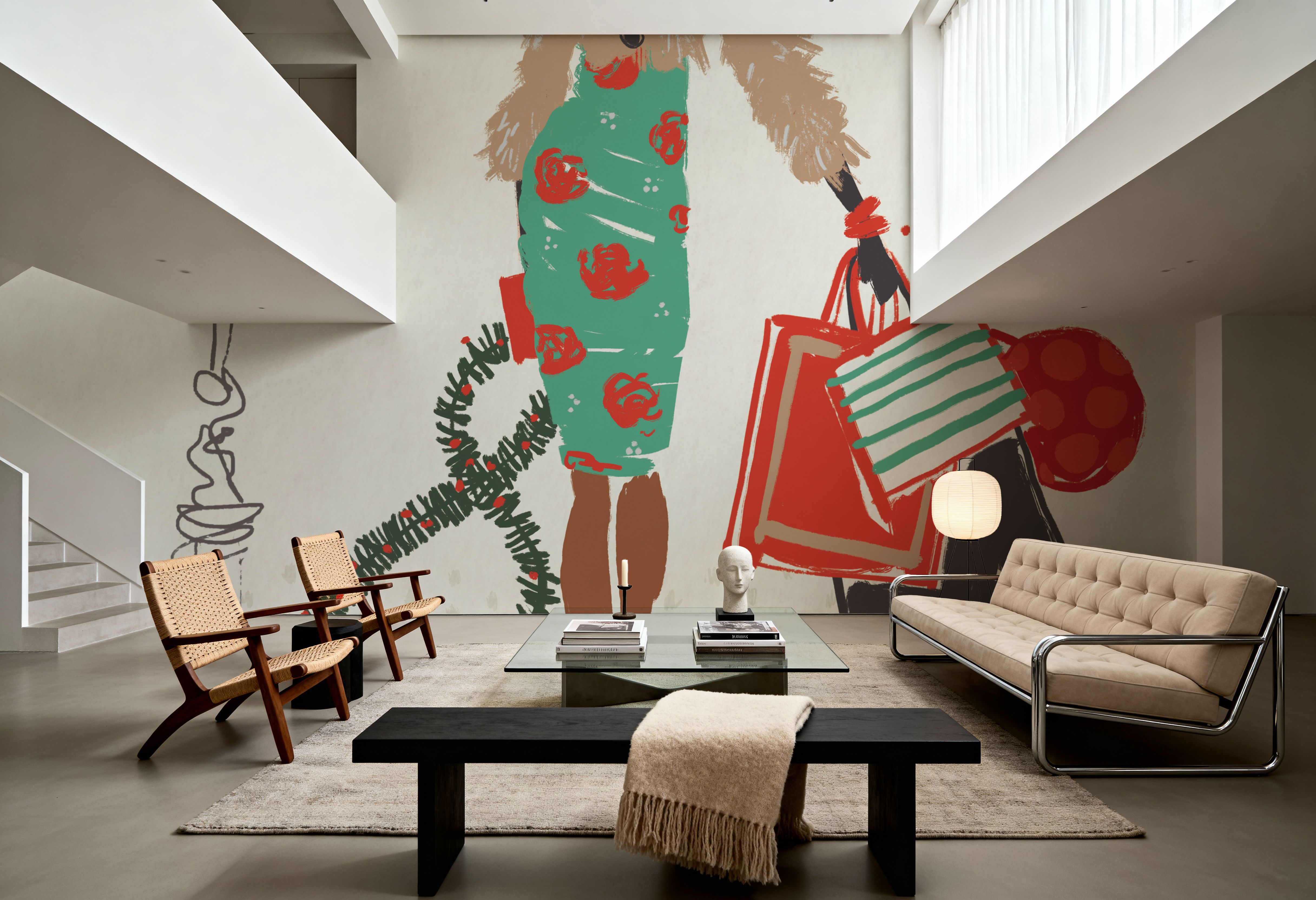 Festive Fashion III, Wallpaper