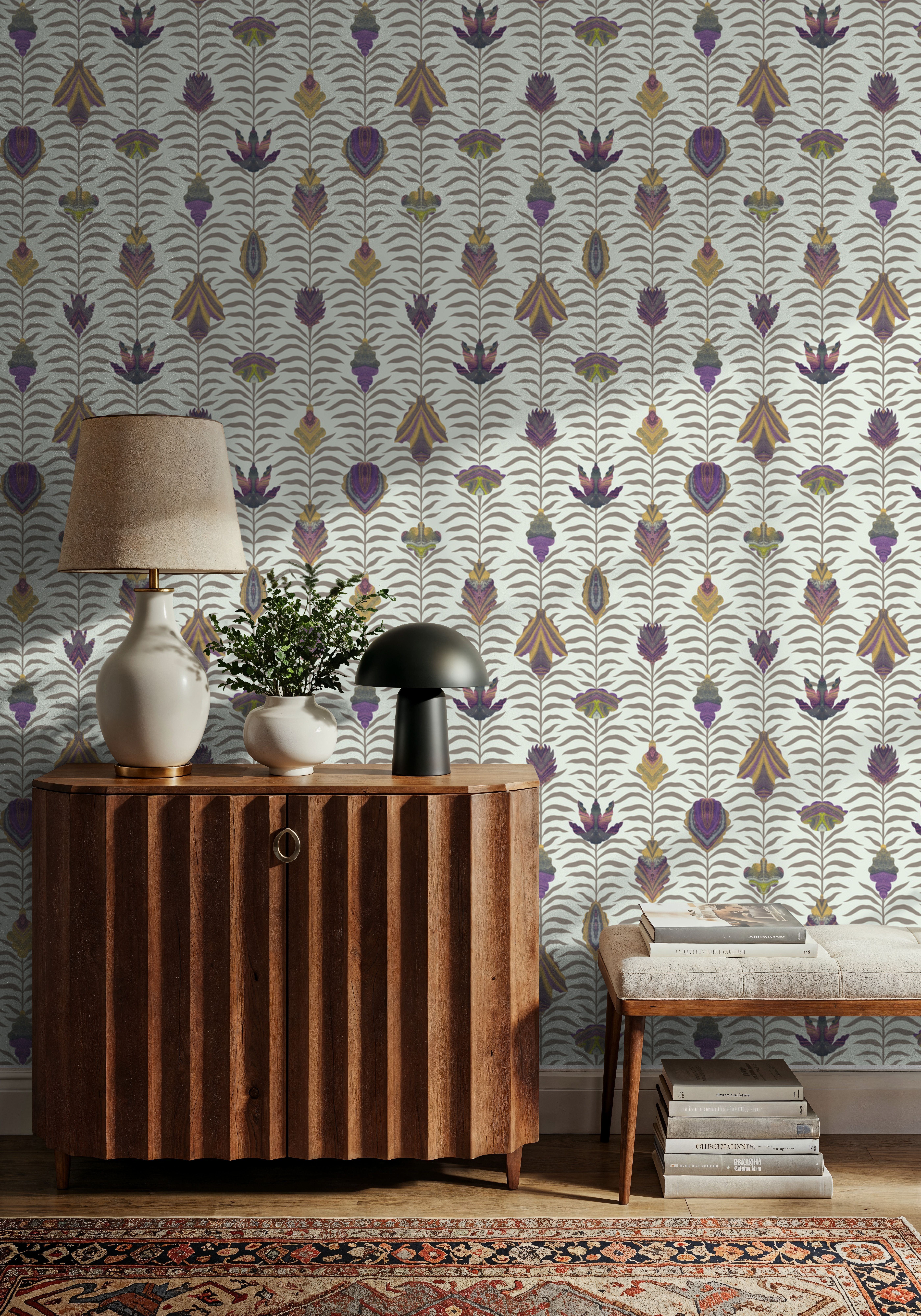 Marble Papers Flowers V.2, Lilac