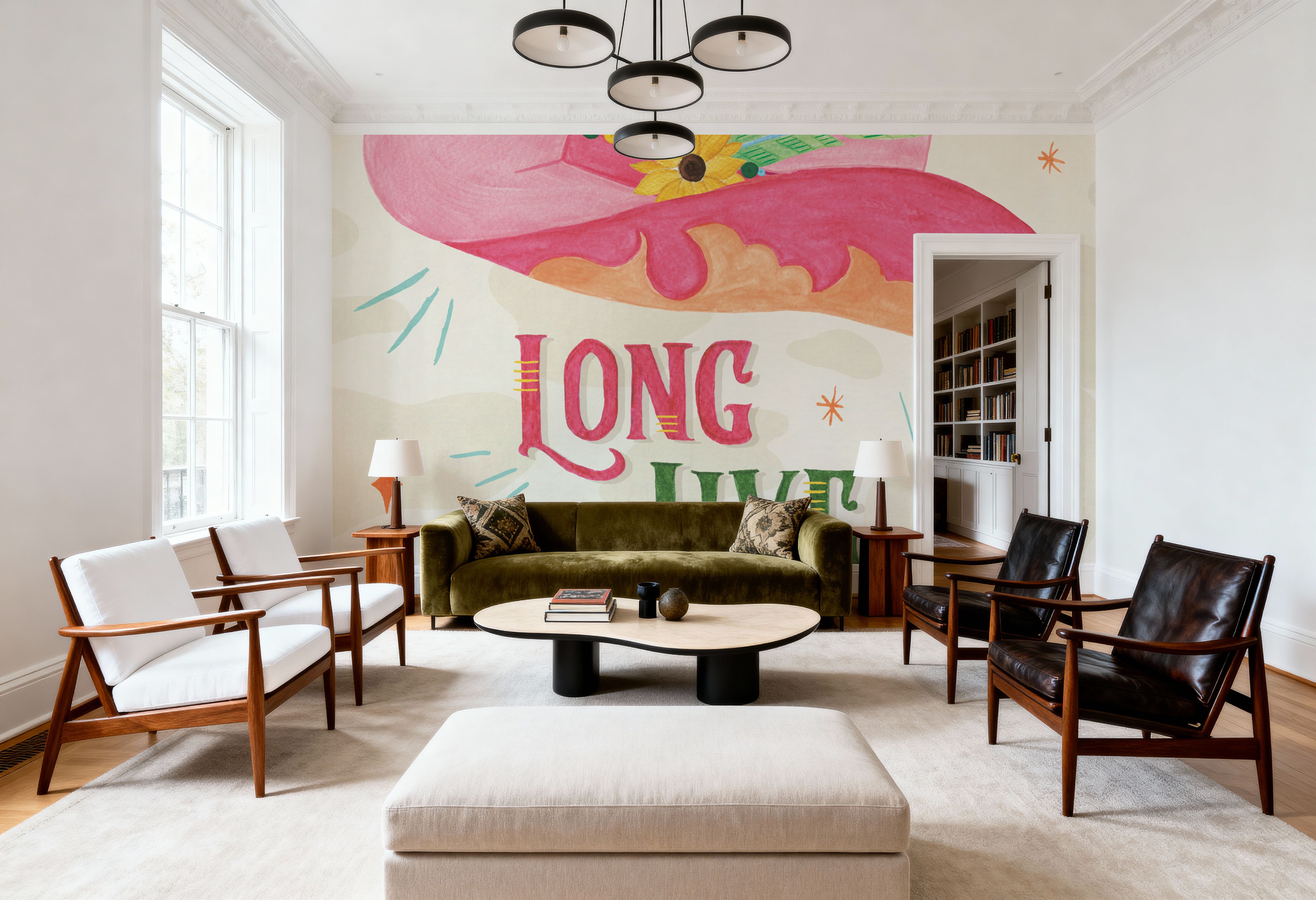 Cowgirl Club III, Wallpaper