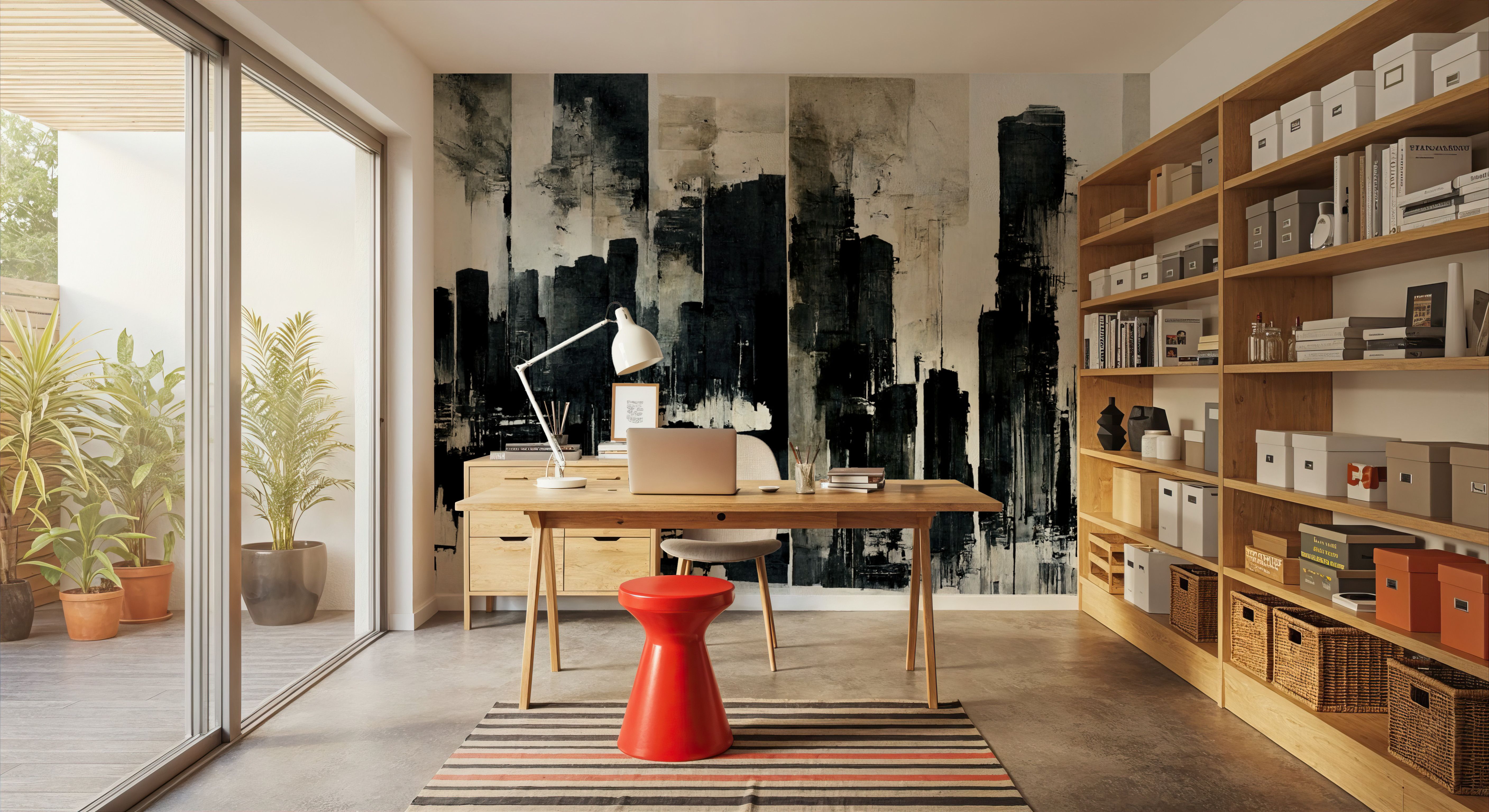 Abstract Cityscape, Wallpaper