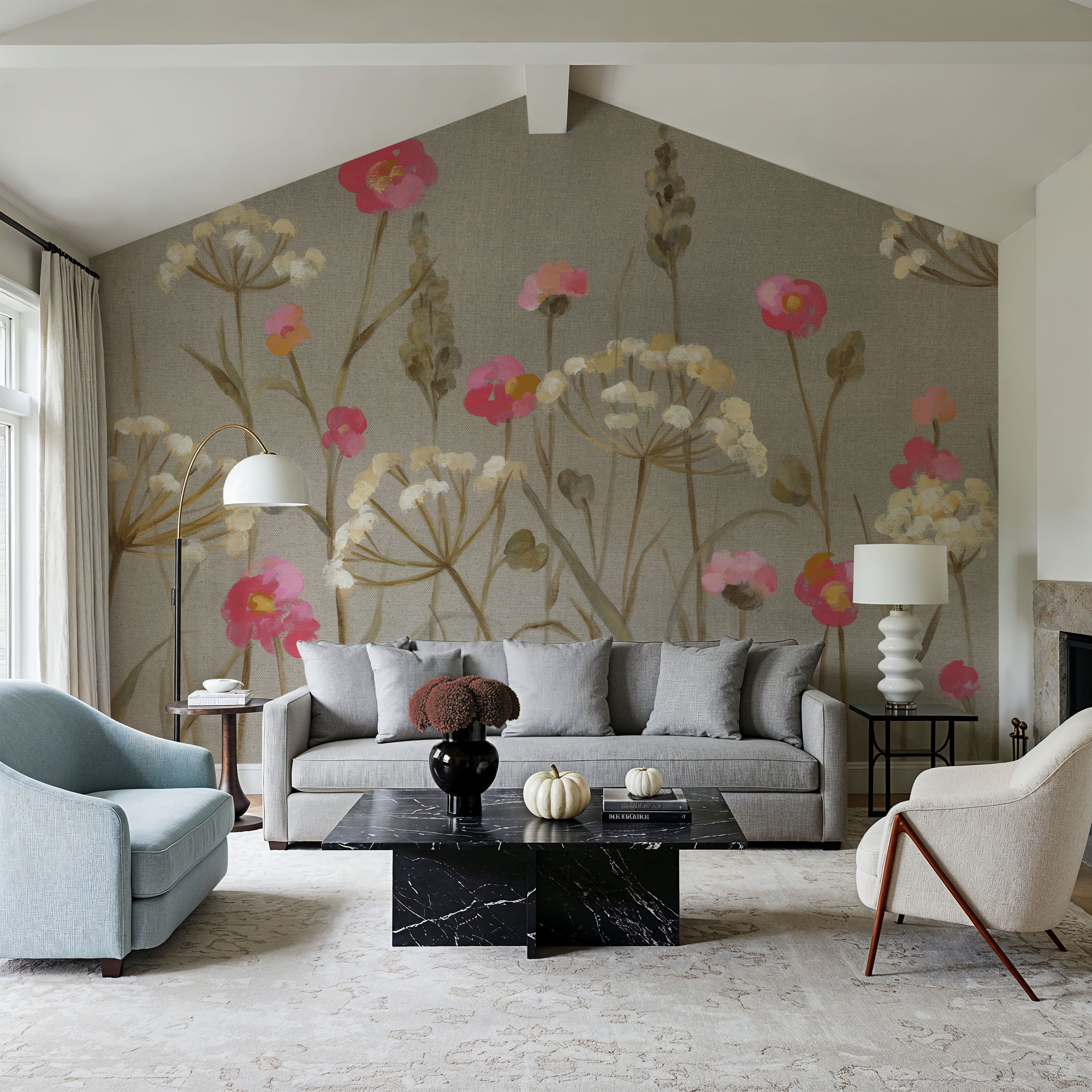 Delicate Garden Canvas
