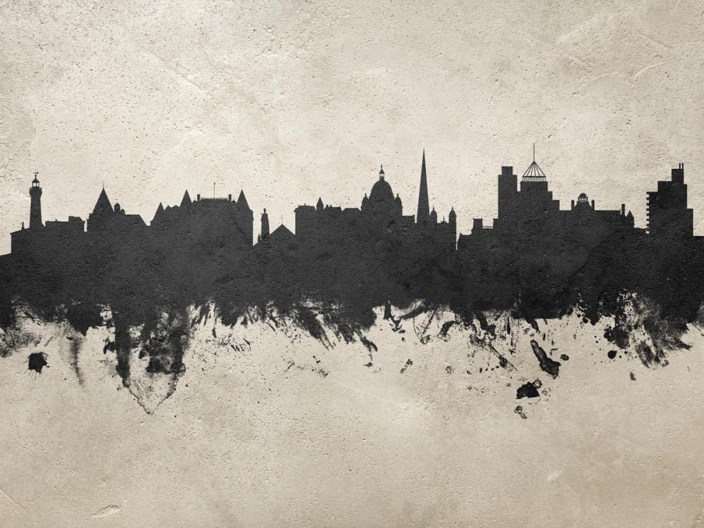 Victoria Canada Skyline Concrete