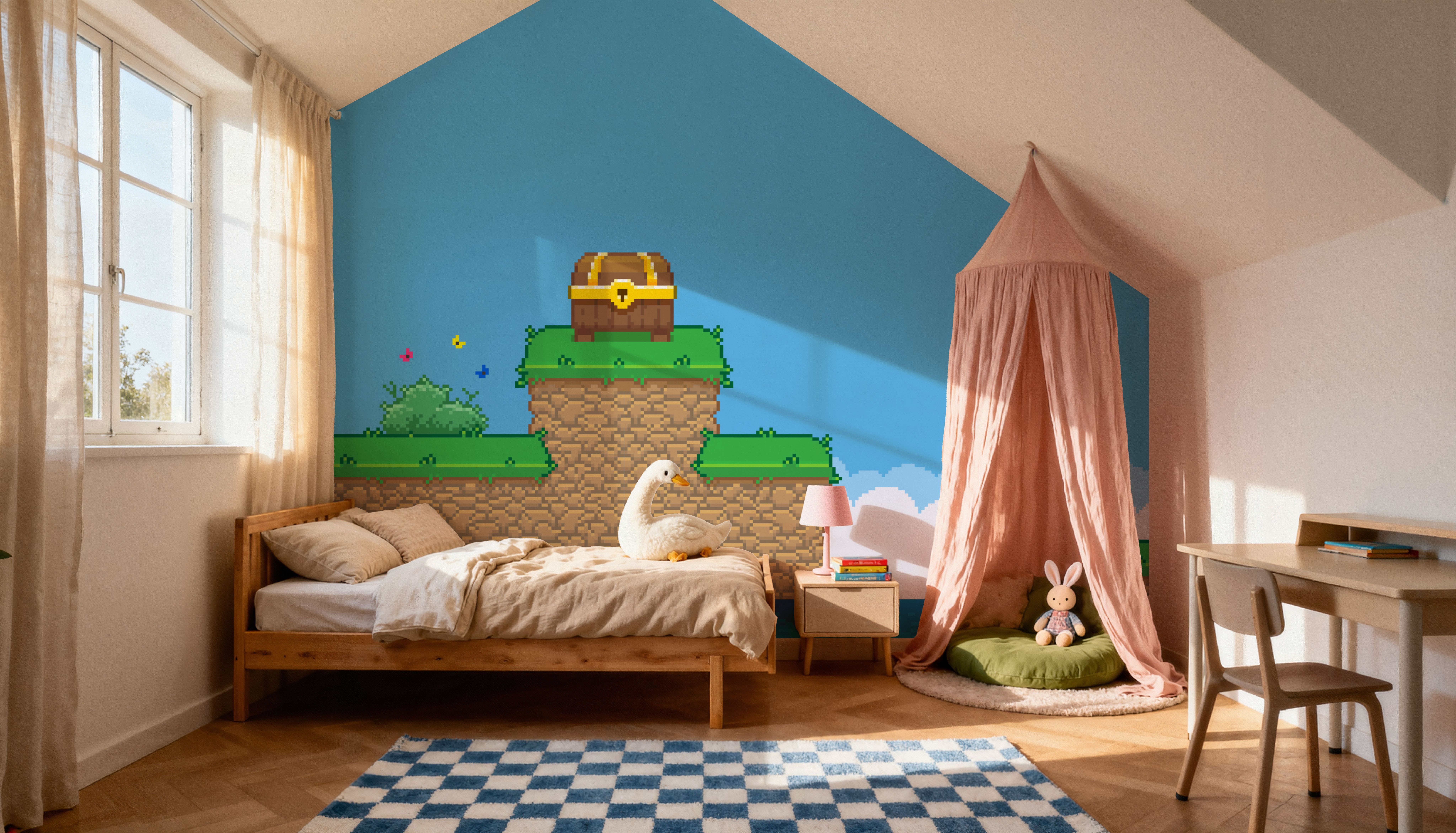 8bit Treasure Chest, Wallpaper