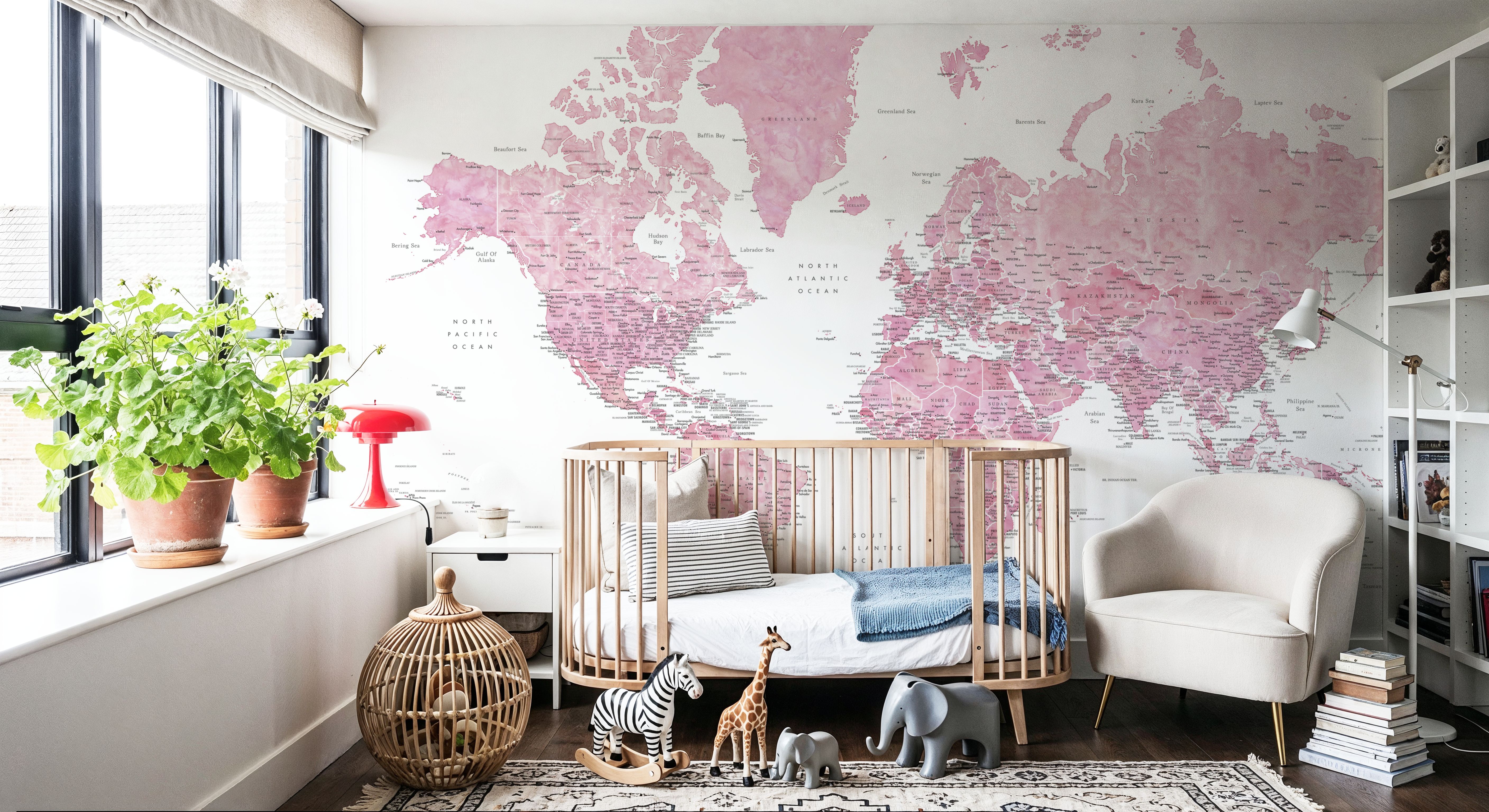 World Map Cities - Damla