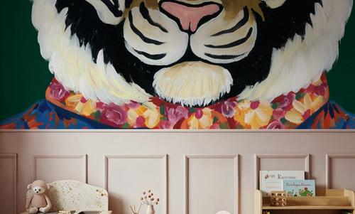 Miami Living Tiger Portrait