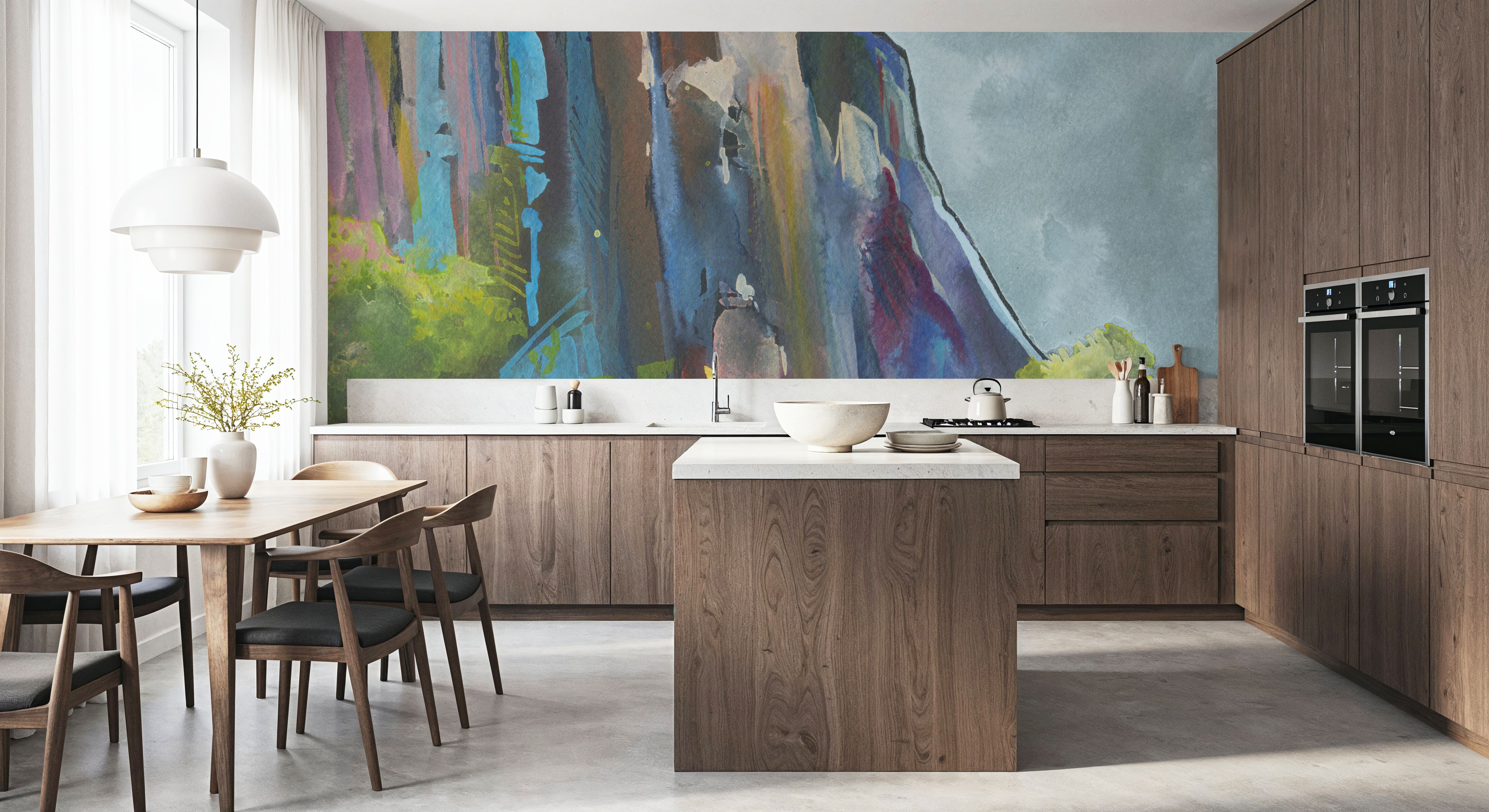 Moody Mountain, Papier peint