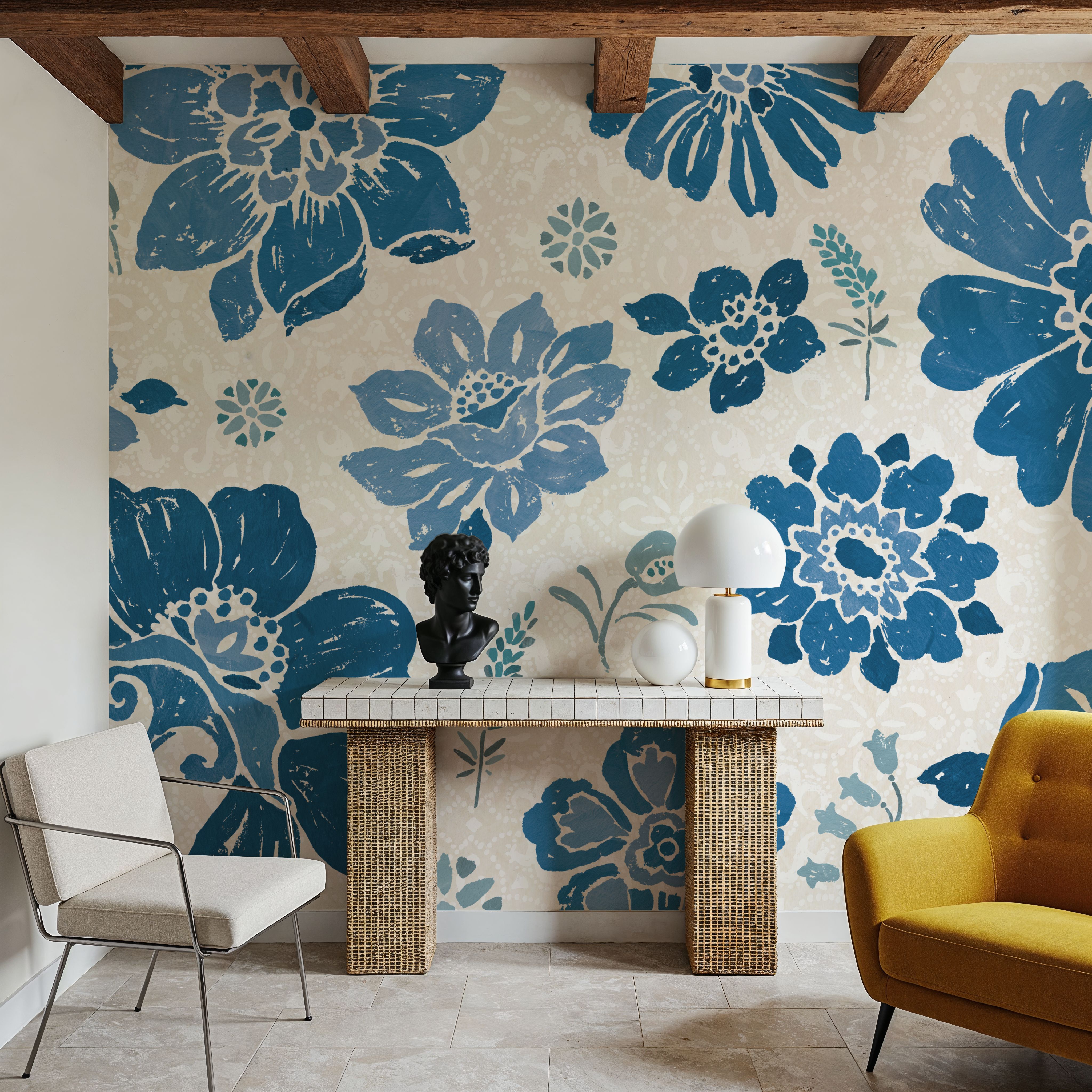 Spanish Impressions VII Blue