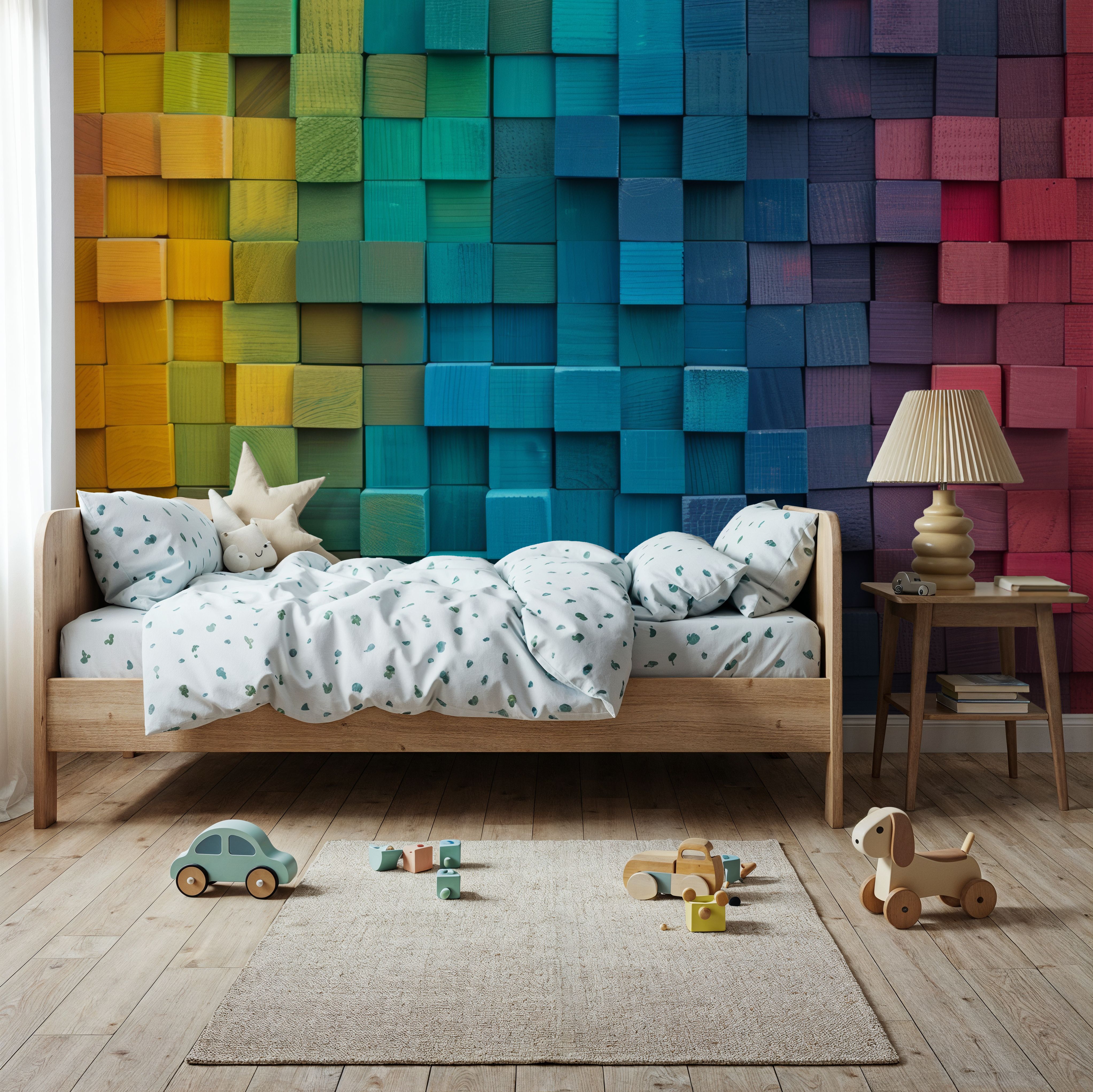 Vibrant Rainbow Stack