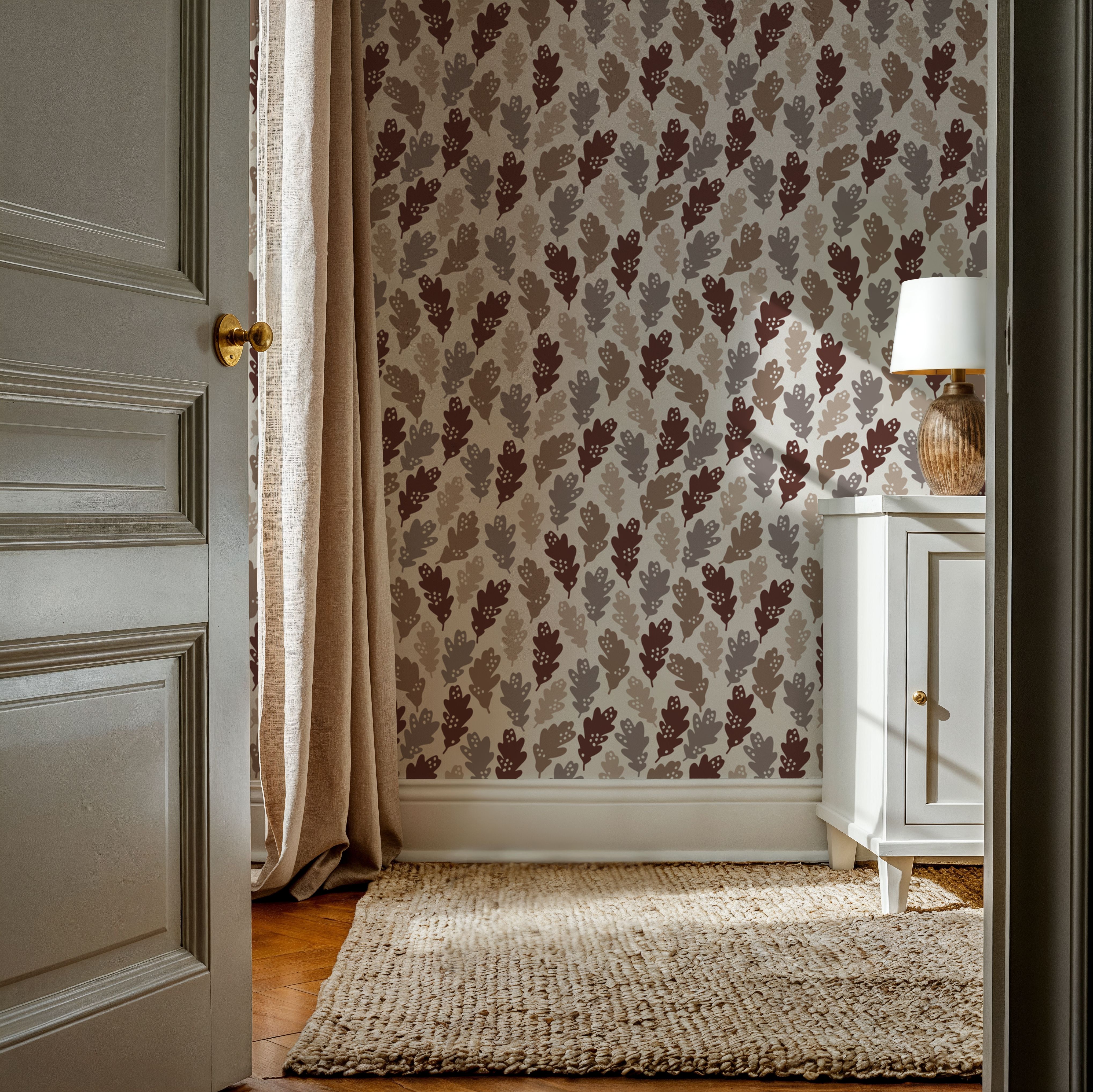 Oak Leaves, Wallpaper