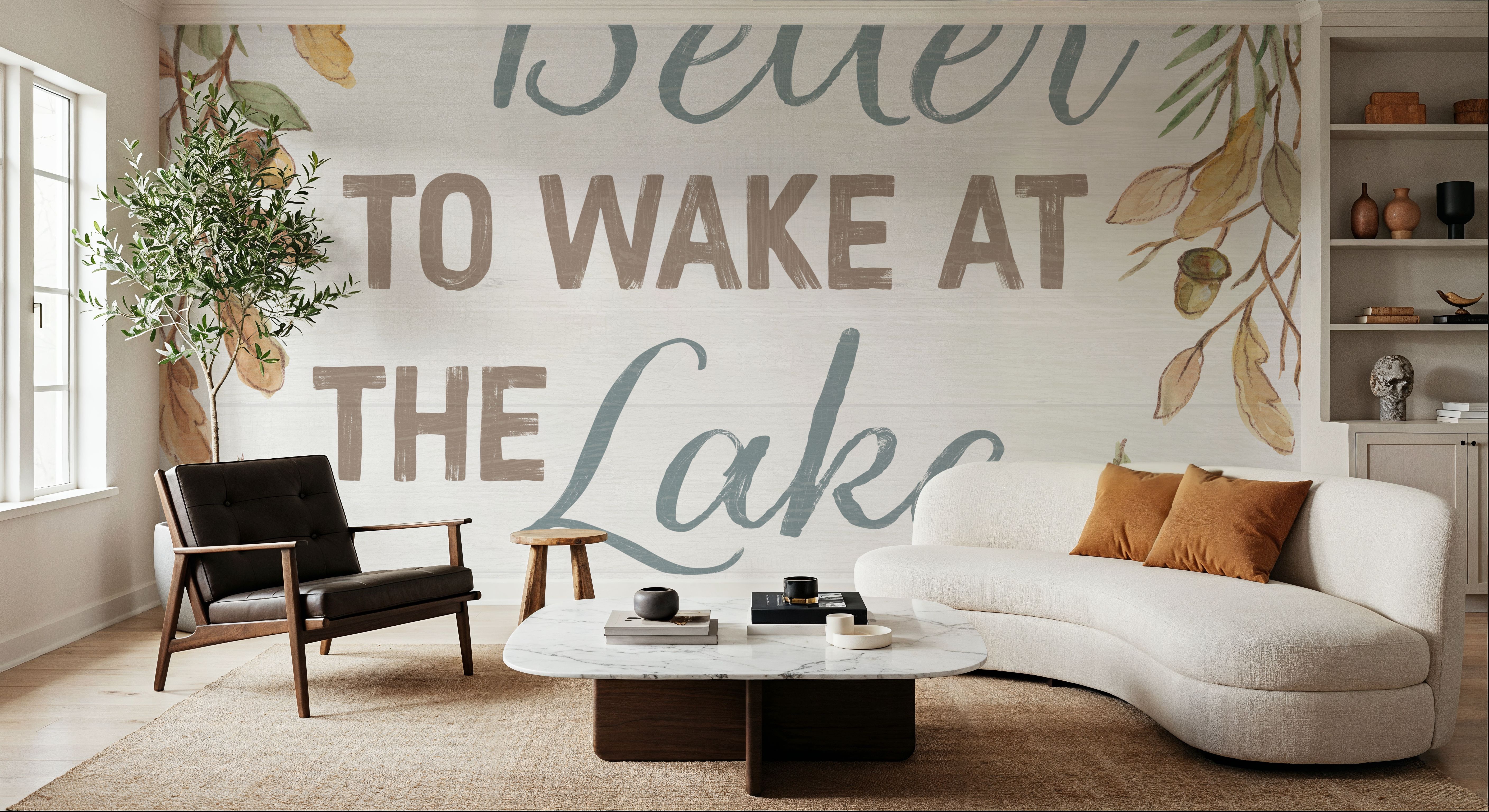 Lake Retreat III, Papier peint