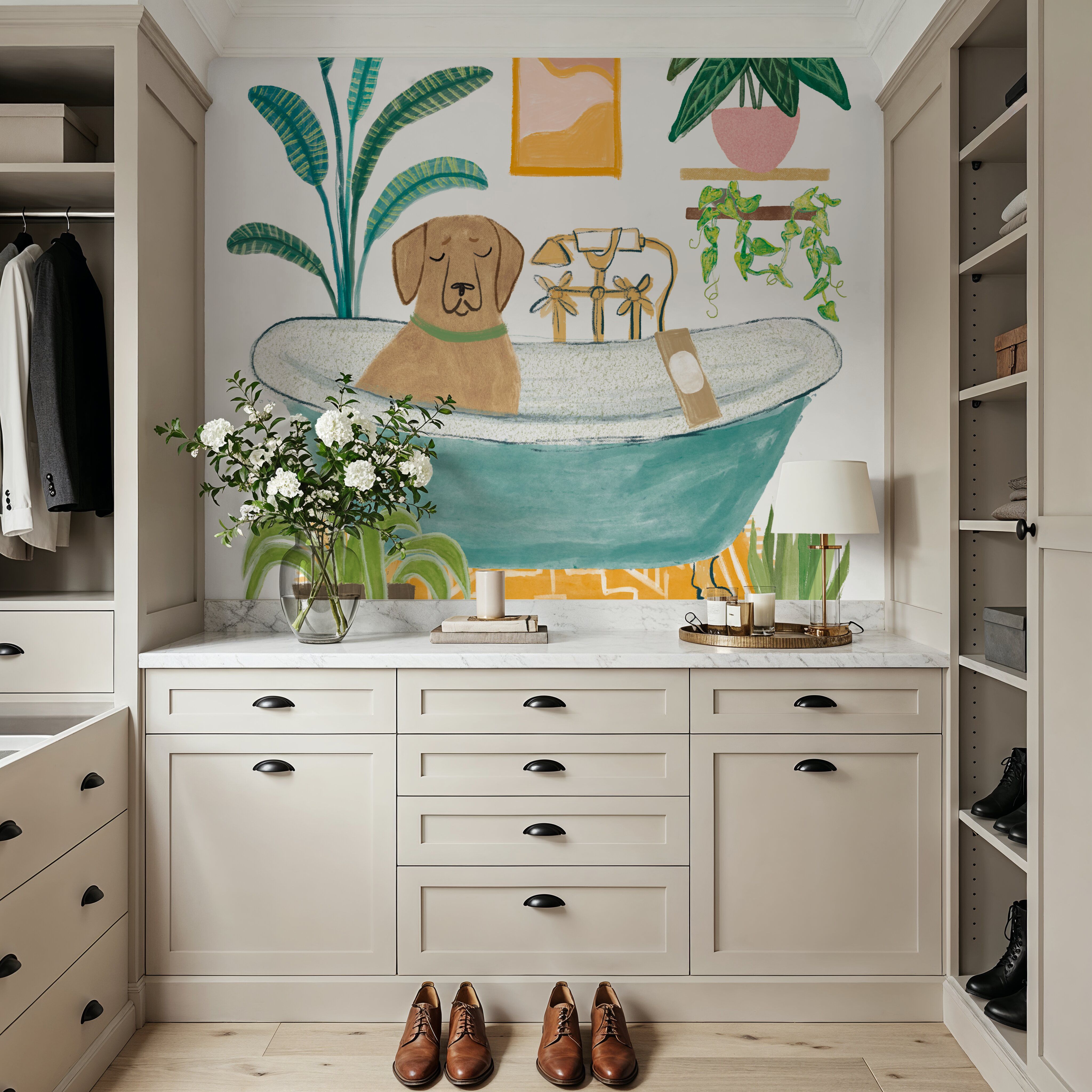 Urban Jungle Bath IV Pet