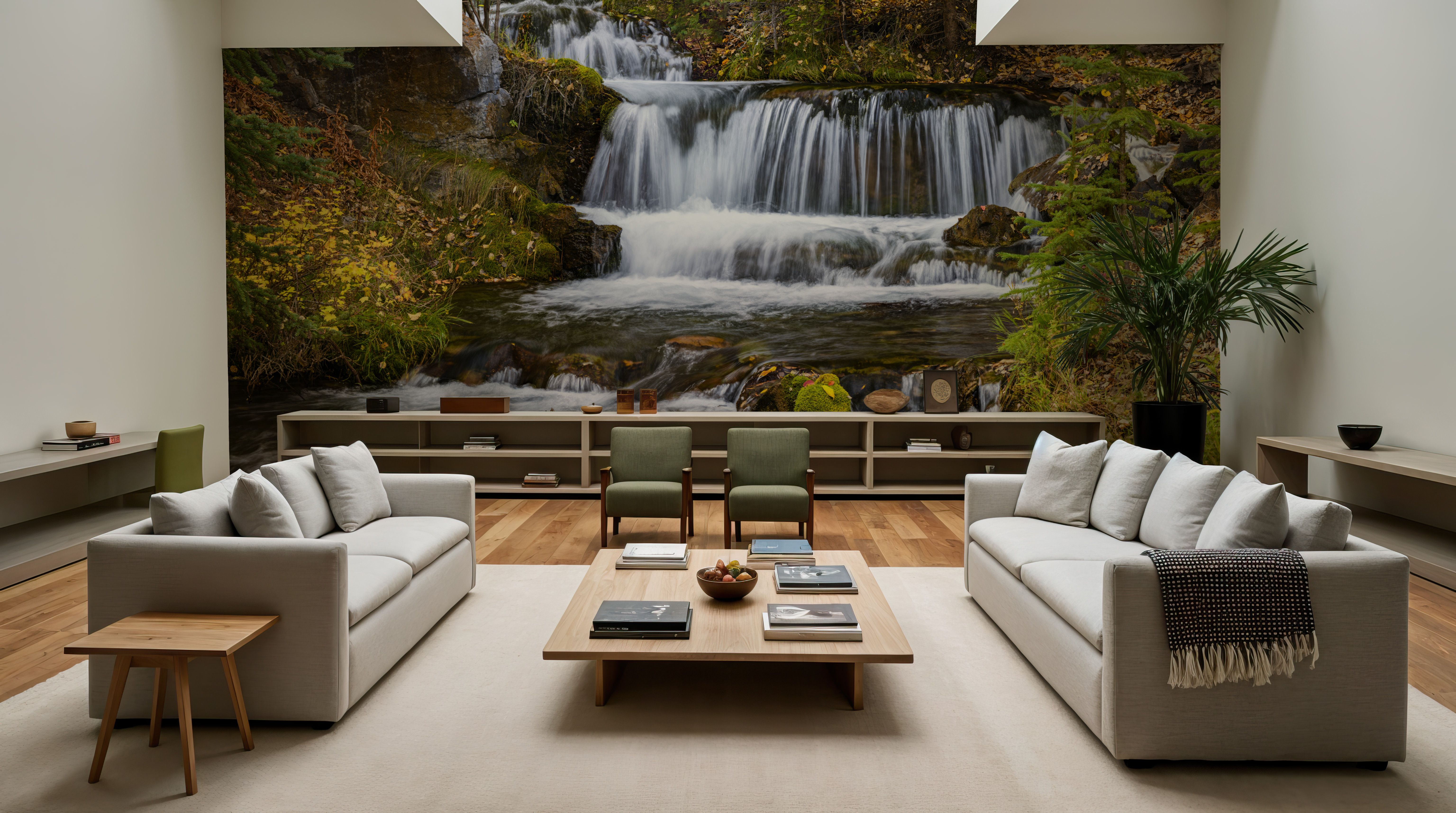 Autumn Waterfall