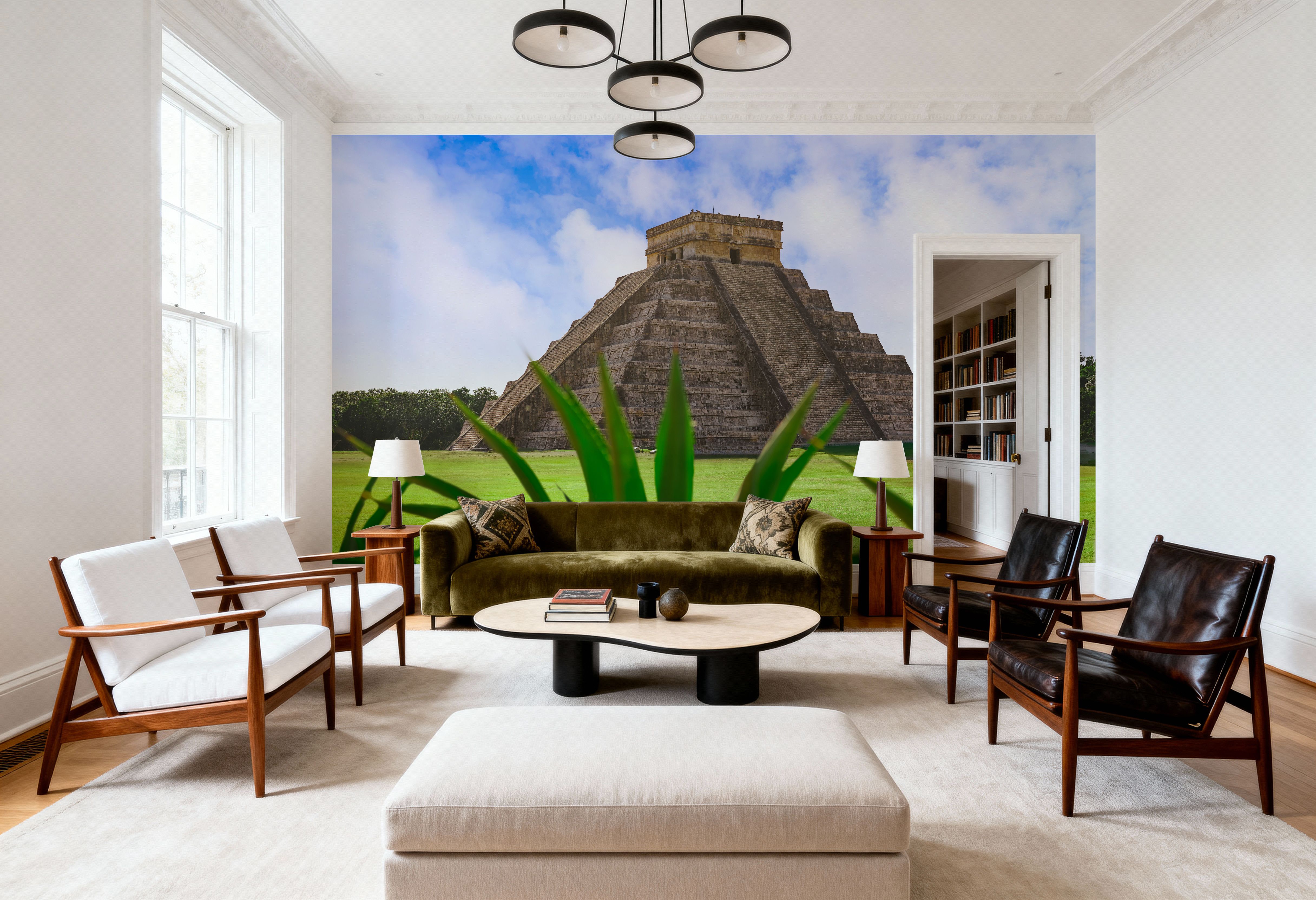 Majestic Mesoamerican Pyramid