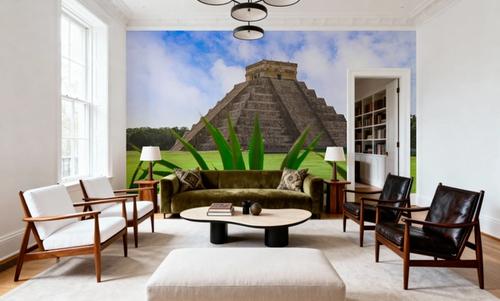 Majestic Mesoamerican Pyramid