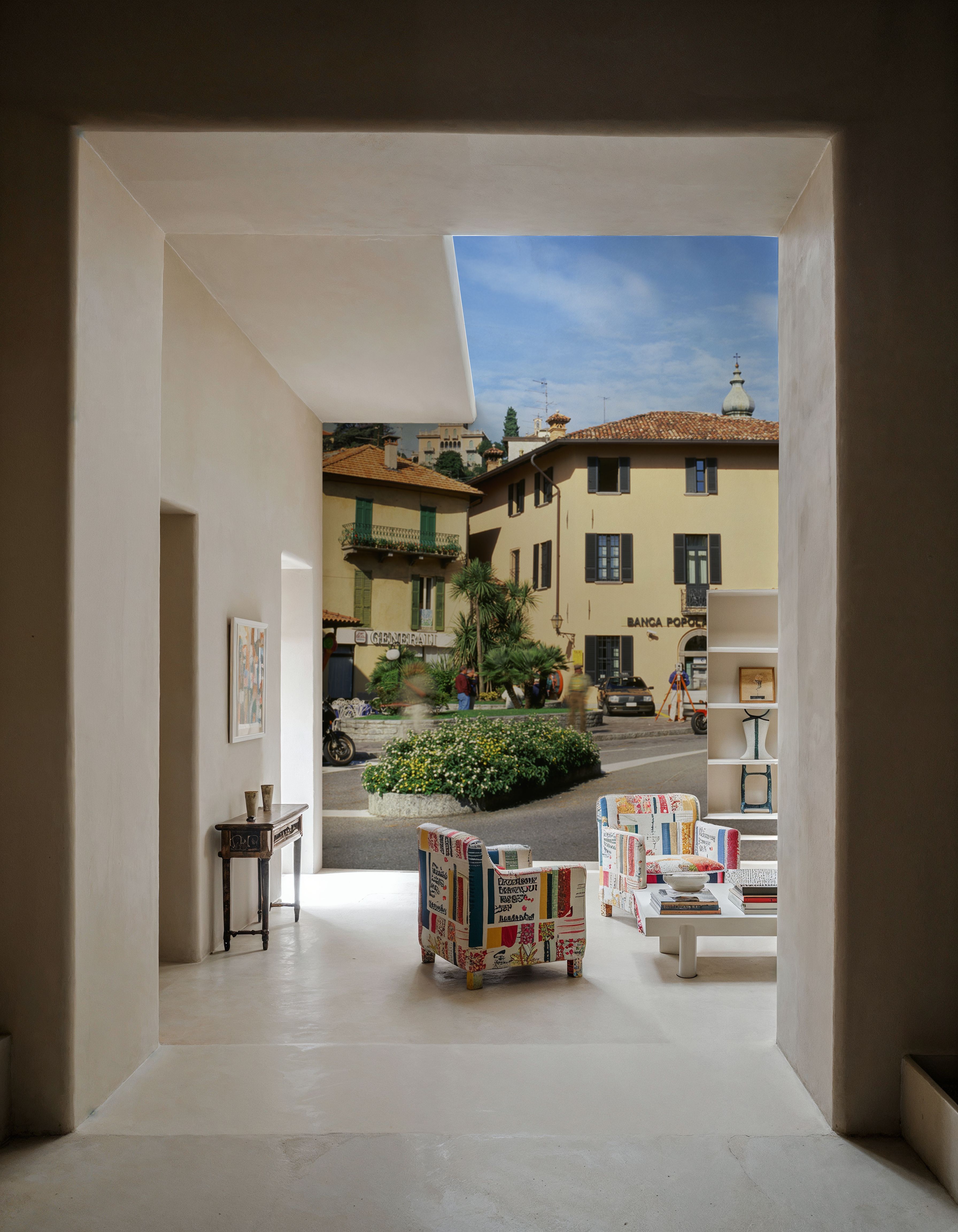 Sunny Italian Piazza