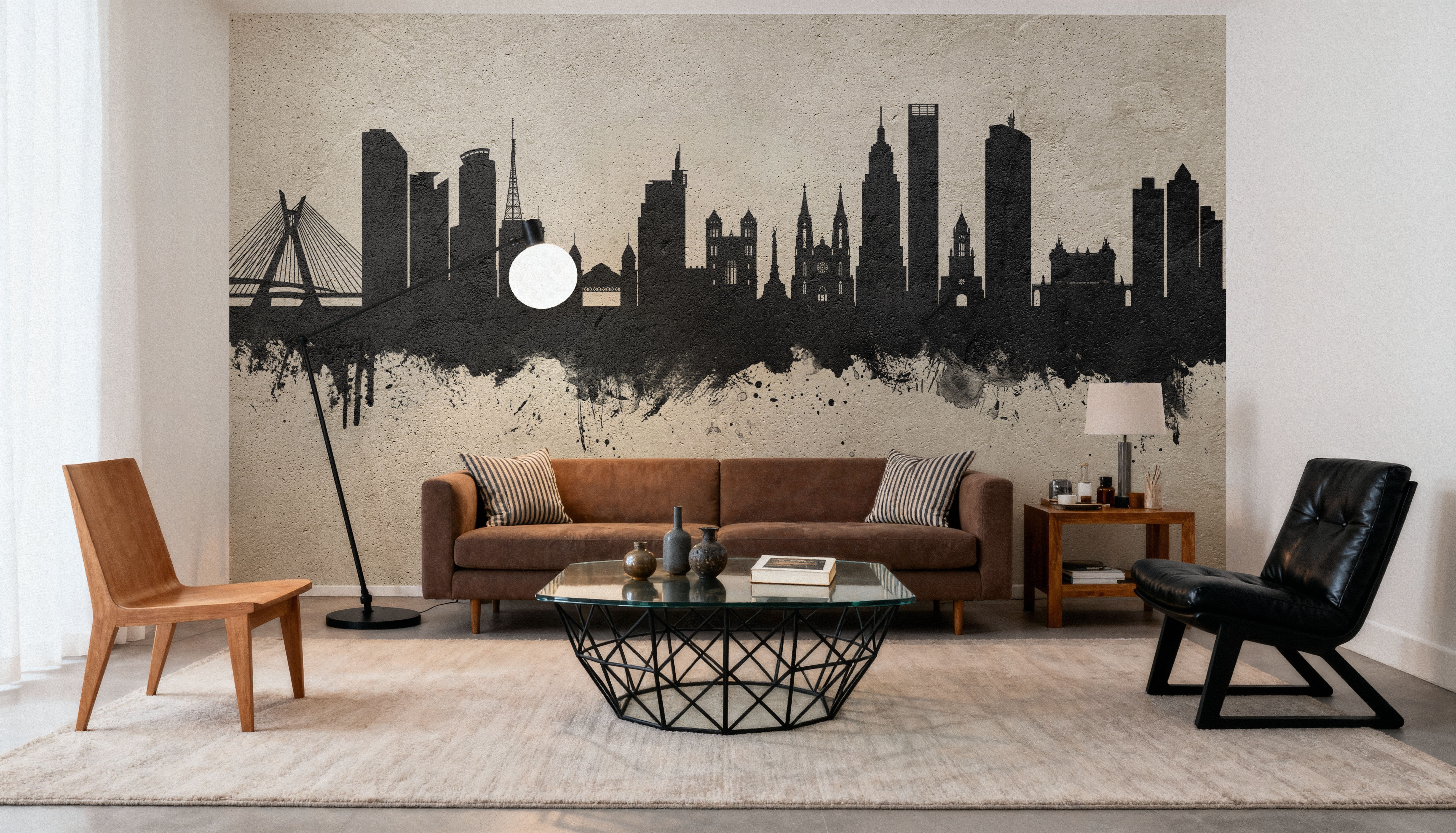 São Paulo Brazil Skyline Concrete