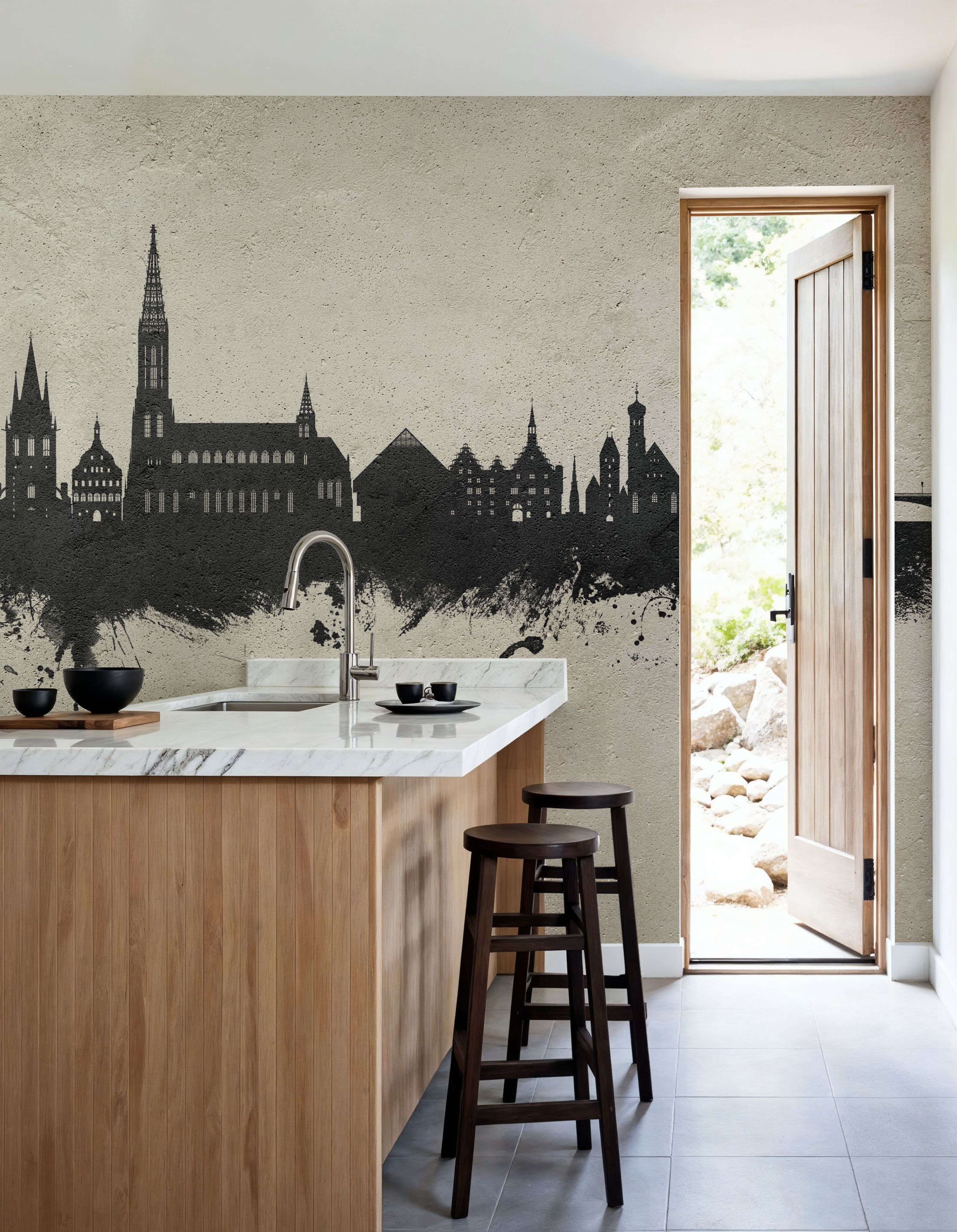 Ulm Germany Skyline Concrete