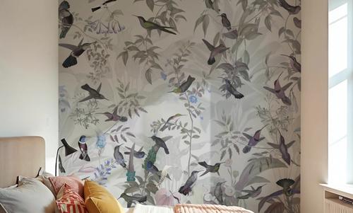 Birds Everywhere Green